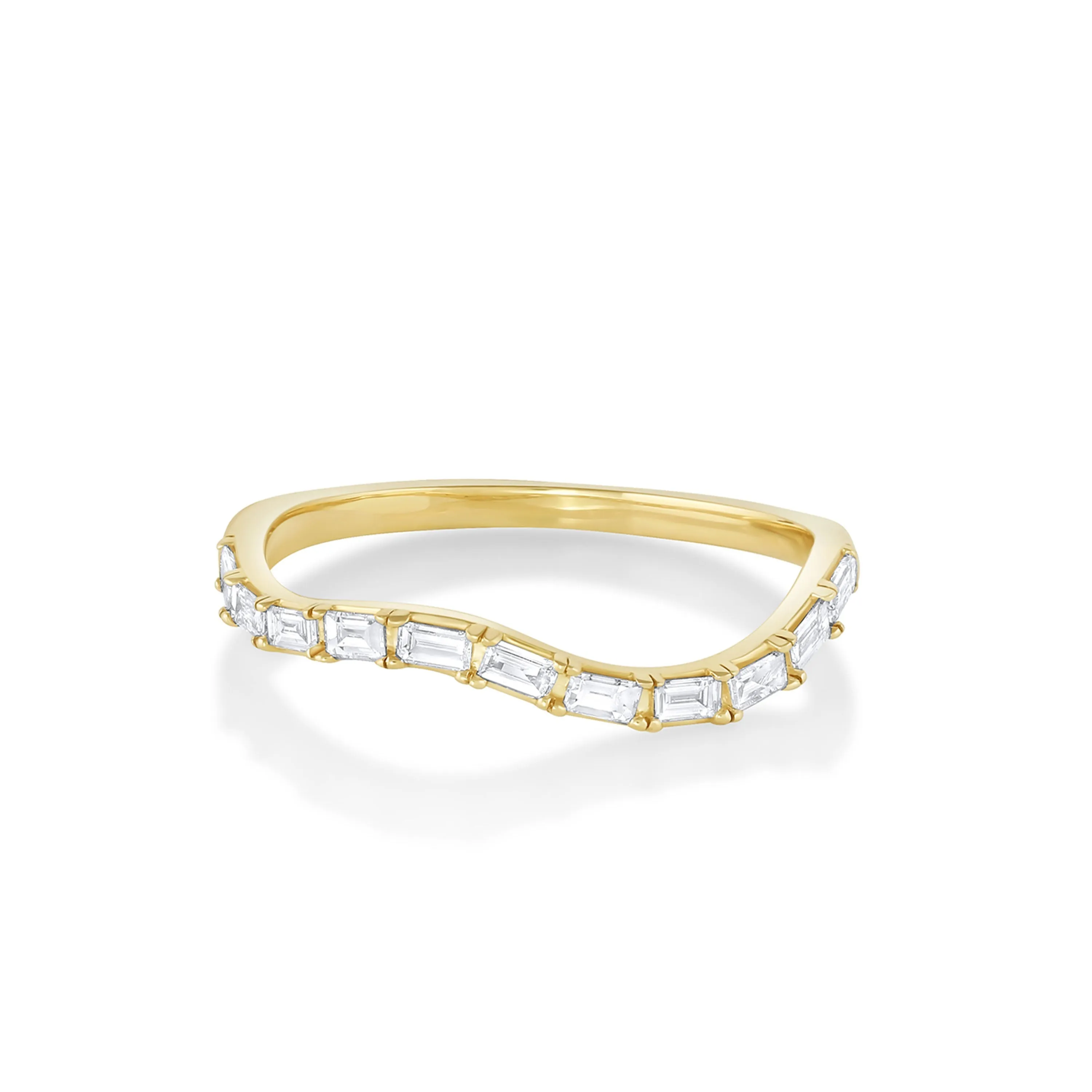 White Diamond Reflection Band sold by Marrow Fine