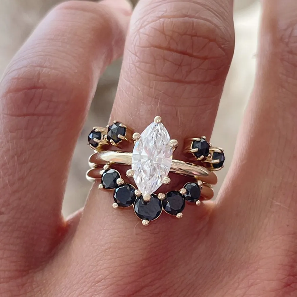 Black Diamond Celestial Light Band sold by Marrow Fine product image thumbnail 2