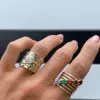 Ruby Solitaire Stacking Ring - July sold by Marrow Fine