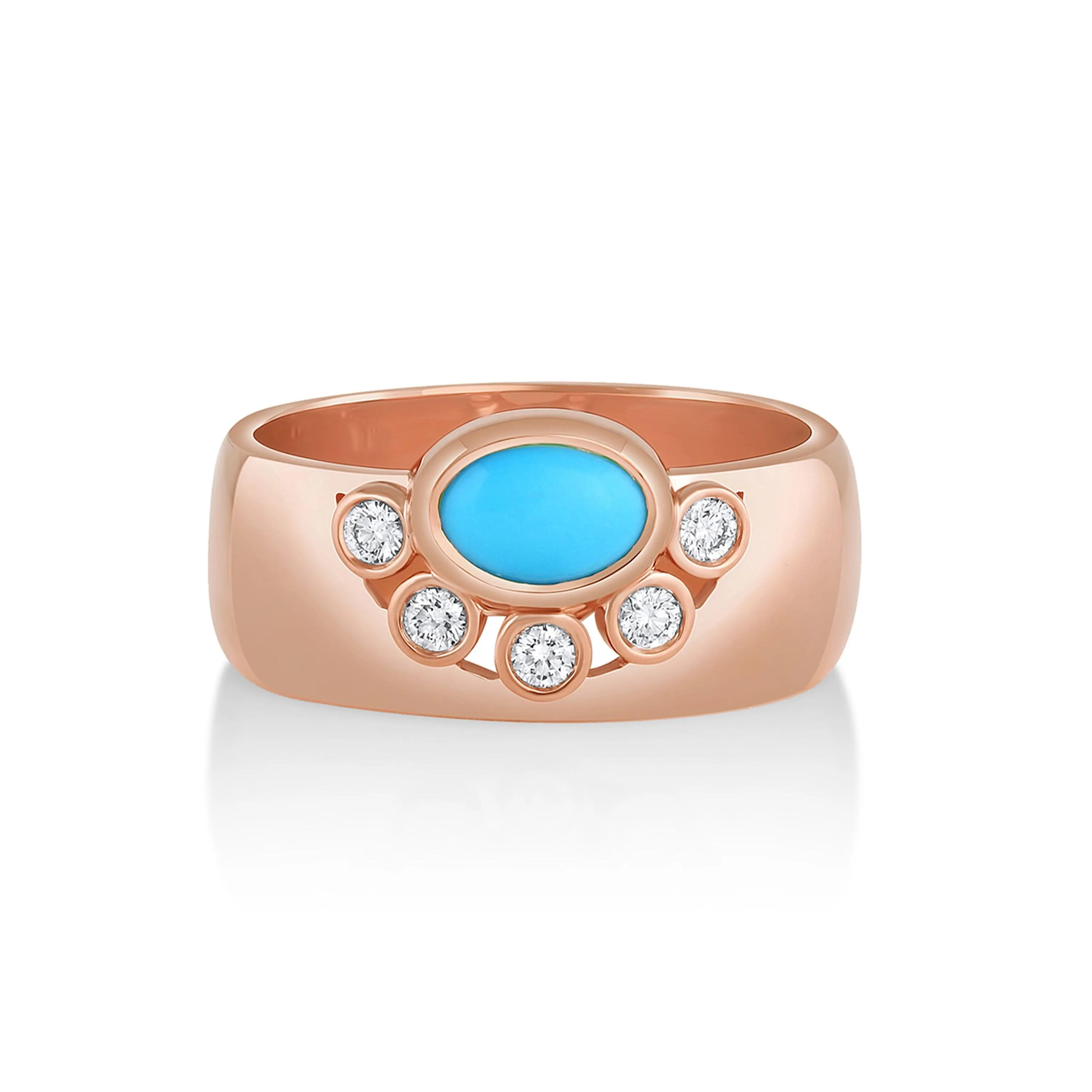 Apollonia Turquoise Cigar Band sold by Marrow Fine product image thumbnail 4