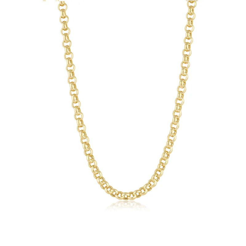 Mini Rosalie Rolo Chain Necklace sold by Marrow Fine