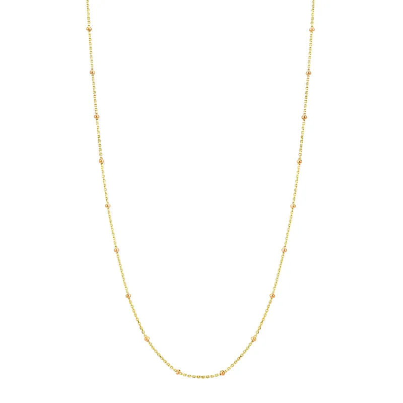 Jasmine Beaded Chain Necklace sold by Marrow Fine