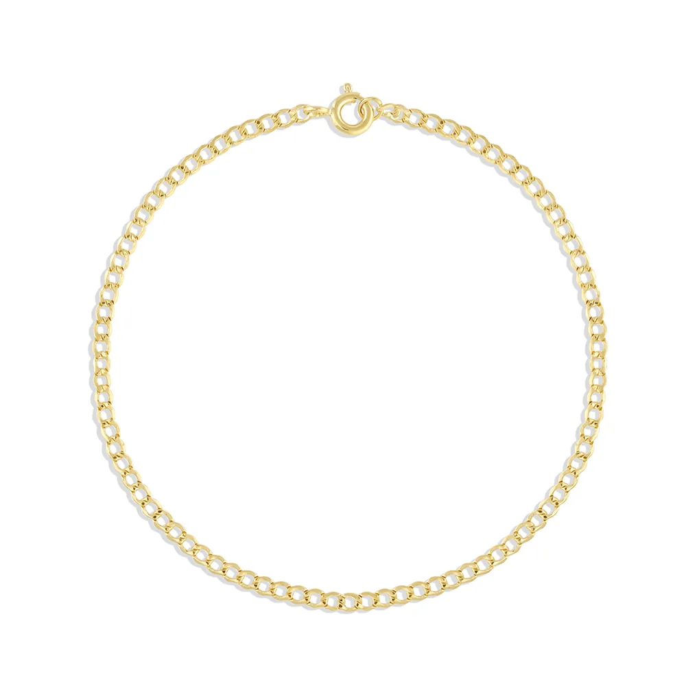 Dainty Cuban Chain Bracelet sold by Marrow Fine