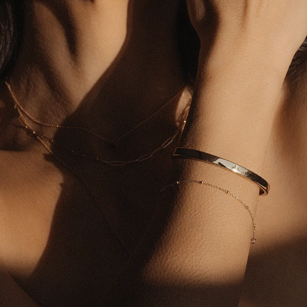 Jasmine Beaded Chain Bracelet sold by Marrow Fine product image thumbnail 5