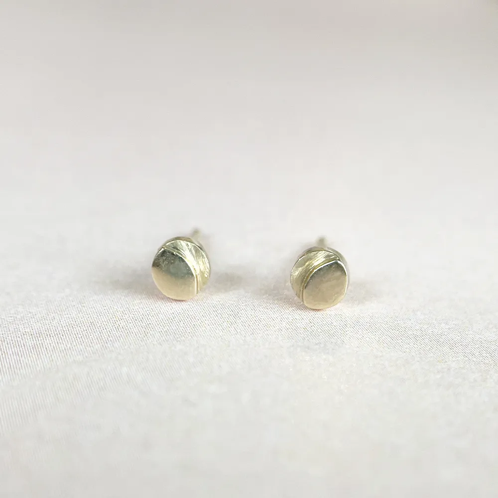 Everyday Moon Phase Studs sold by Marrow Fine product image thumbnail 2