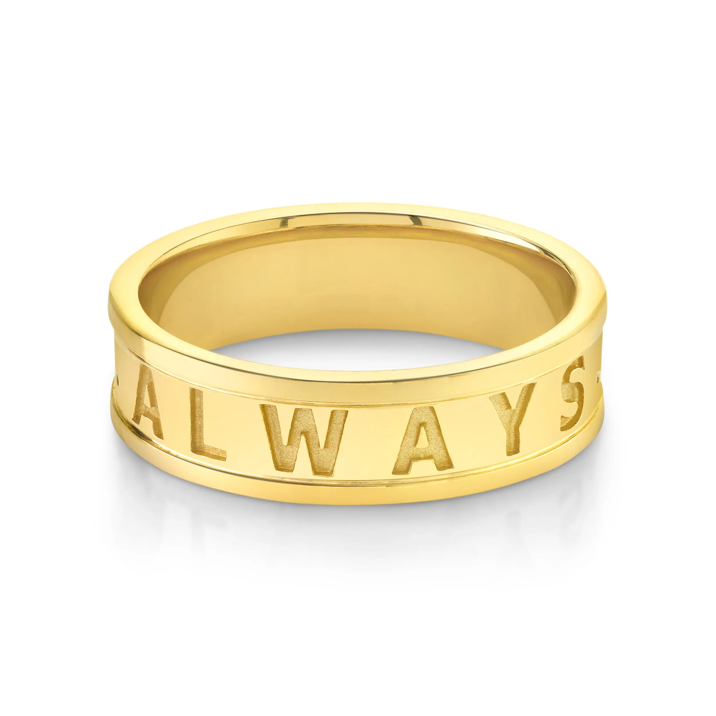 Men's Always Wedding Band sold by Marrow Fine