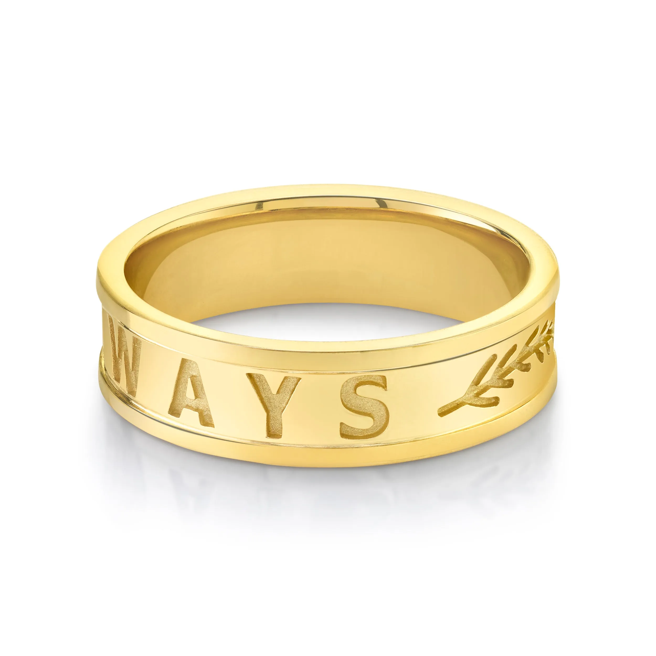 Men's Always Wedding Band sold by Marrow Fine product image thumbnail 3