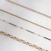 Dainty Box Chain Bracelet sold by Marrow Fine