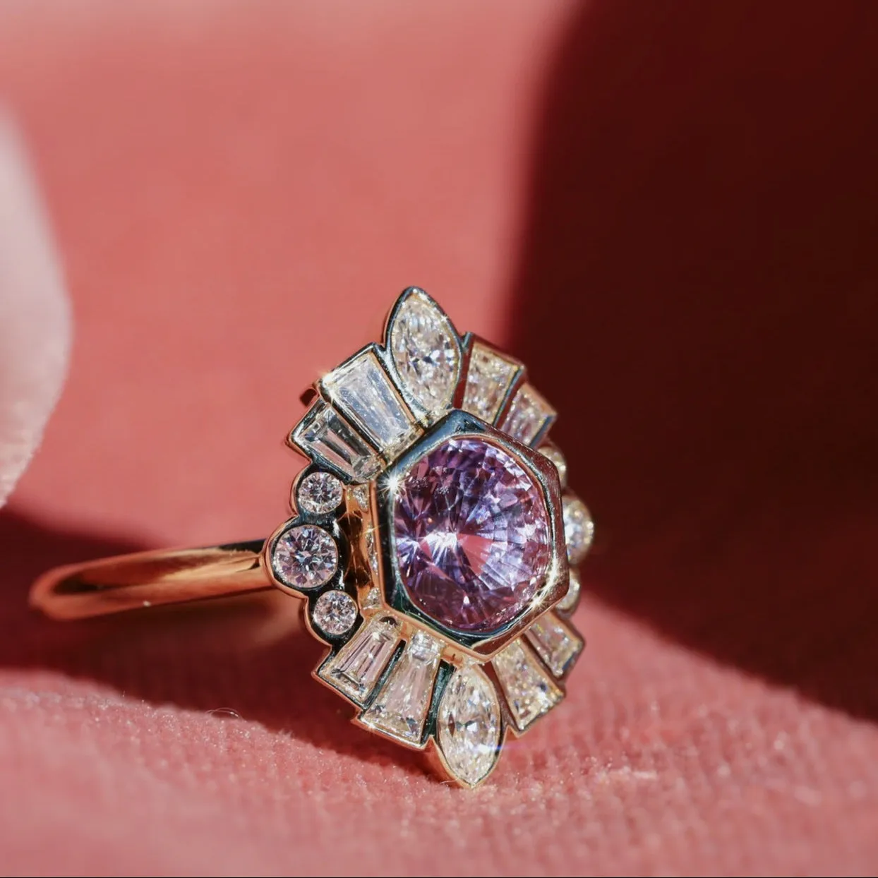 1.55ct Sapphire Stella Ring sold by Marrow Fine product image thumbnail 4