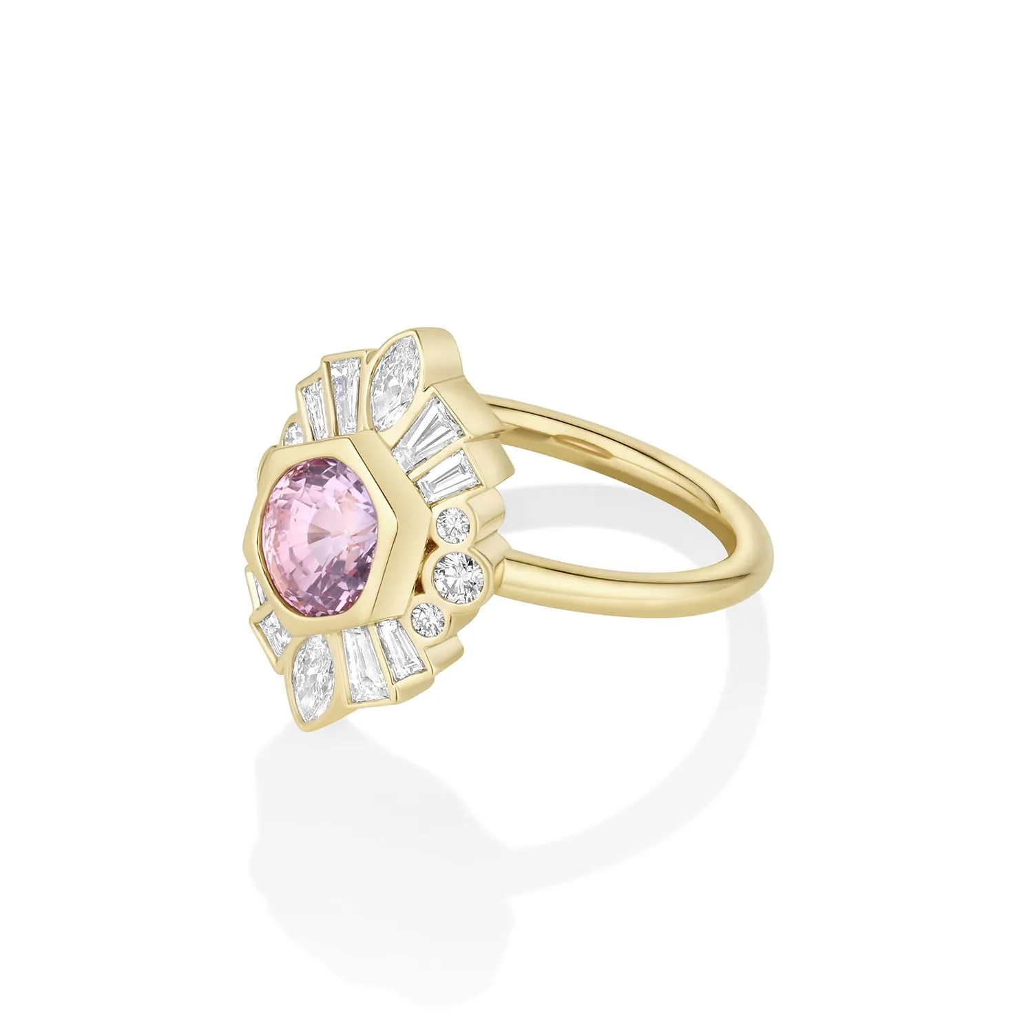 1.55ct Sapphire Stella Ring sold by Marrow Fine product image thumbnail 3
