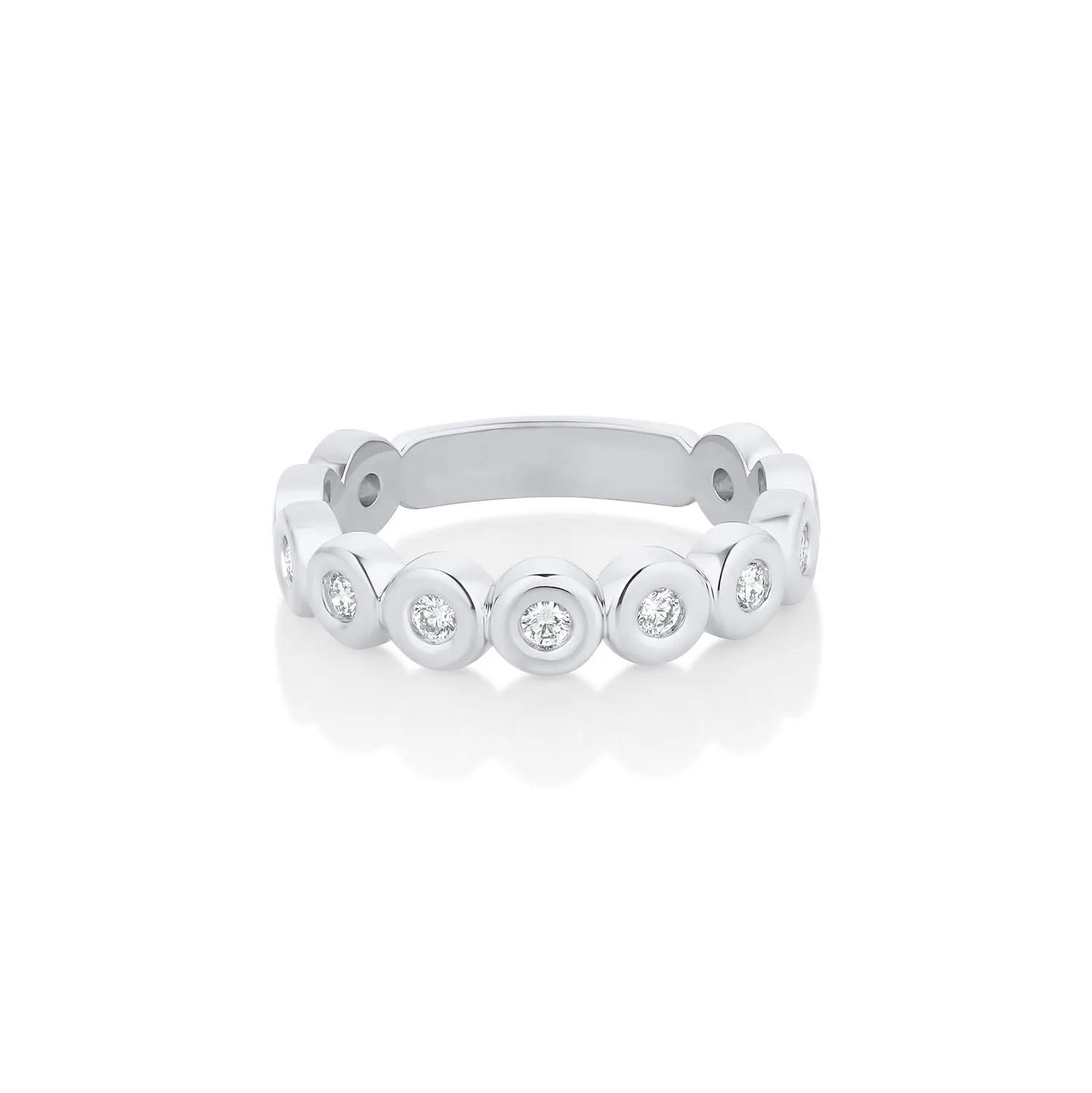 White Diamond Billie Band sold by Marrow Fine product image thumbnail 5
