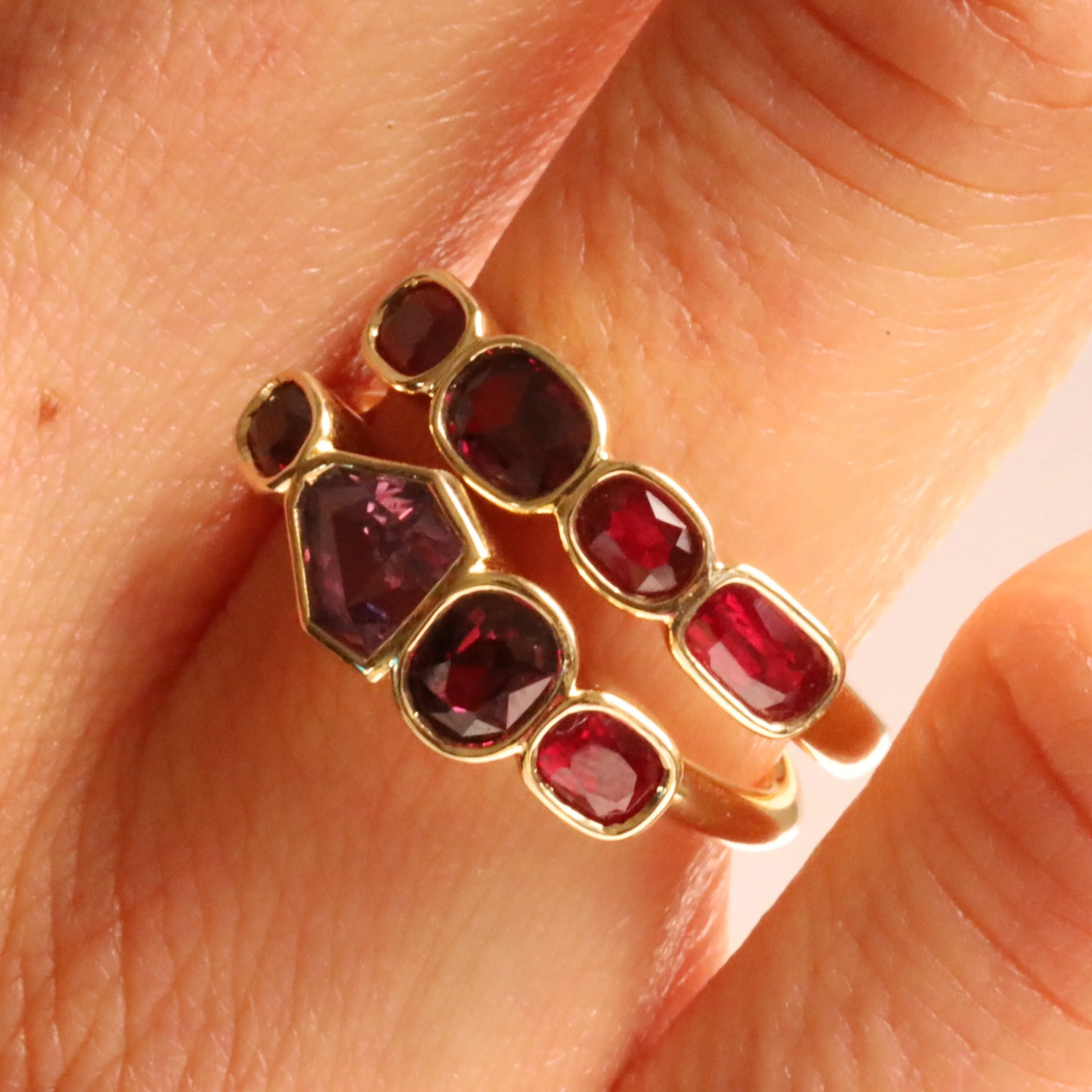 1.20ctw Ruby Linear Band sold by Marrow Fine product image thumbnail 2