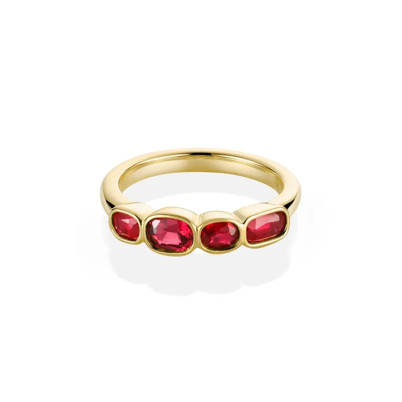 1.20ctw Ruby Linear Band sold by Marrow Fine