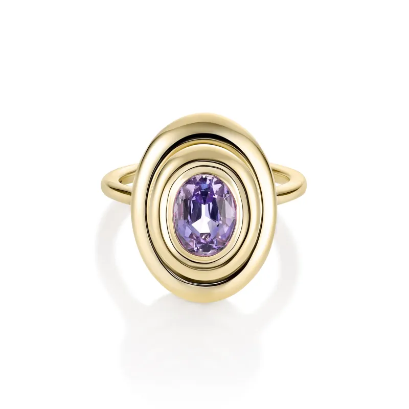1.45ct Tanzanite In-Orbit Ring sold by Marrow Fine