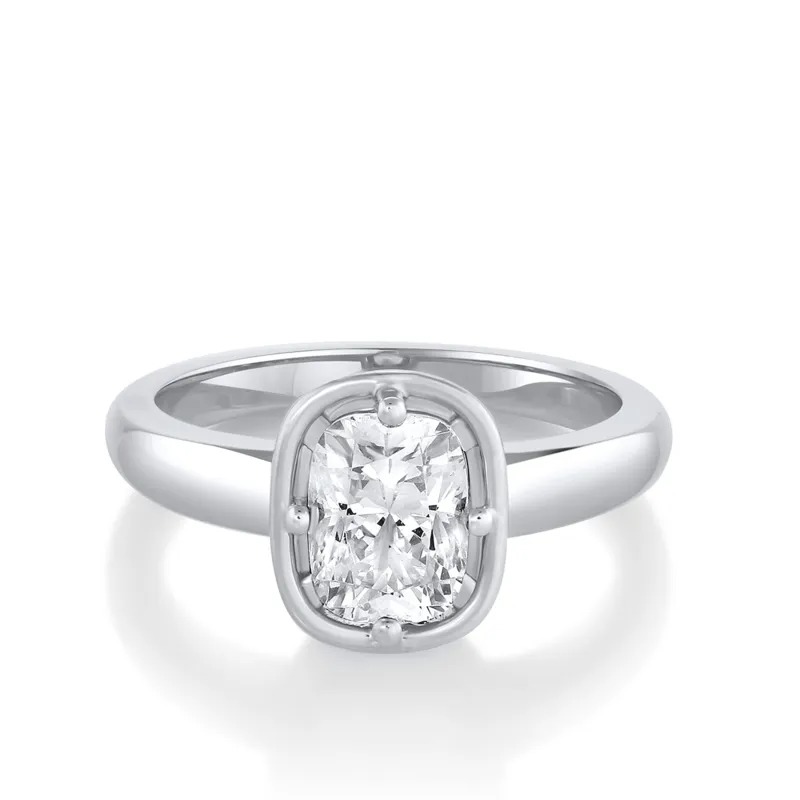The Georgia Solitaire Engagement Ring sold by Marrow Fine