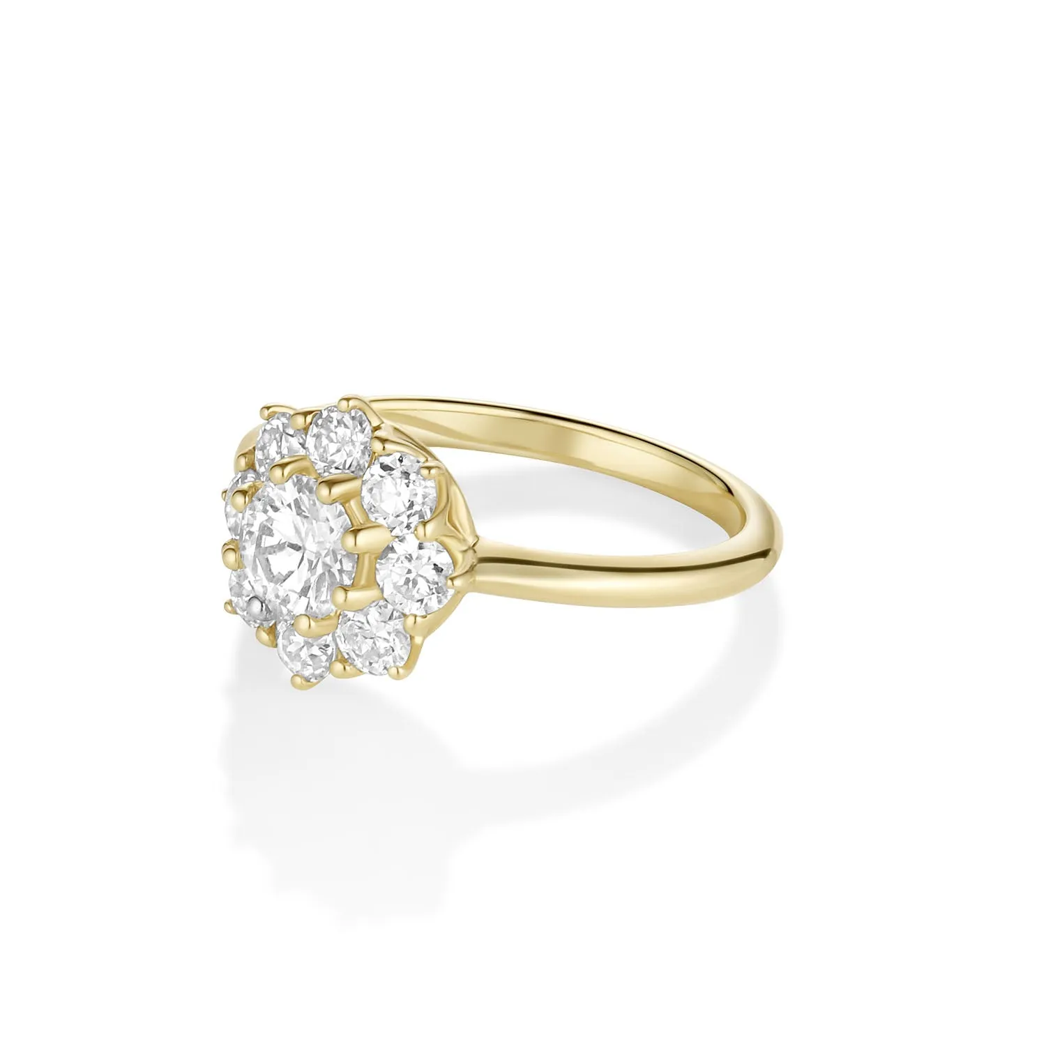 The Noa Petals Engagement Ring sold by Marrow Fine product image thumbnail 3