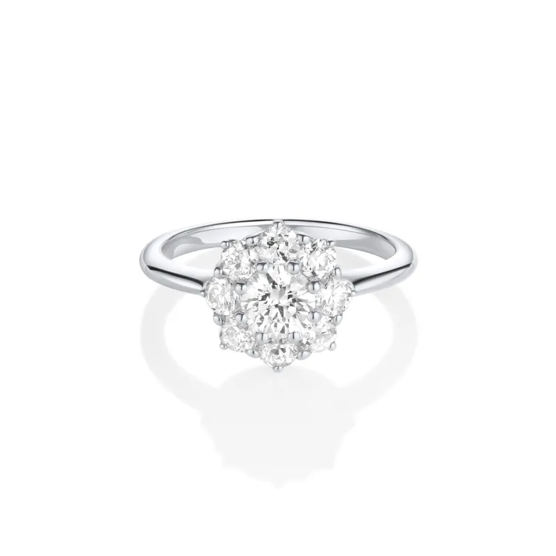 The Noa Petals Engagement Ring made by Marrow Fine