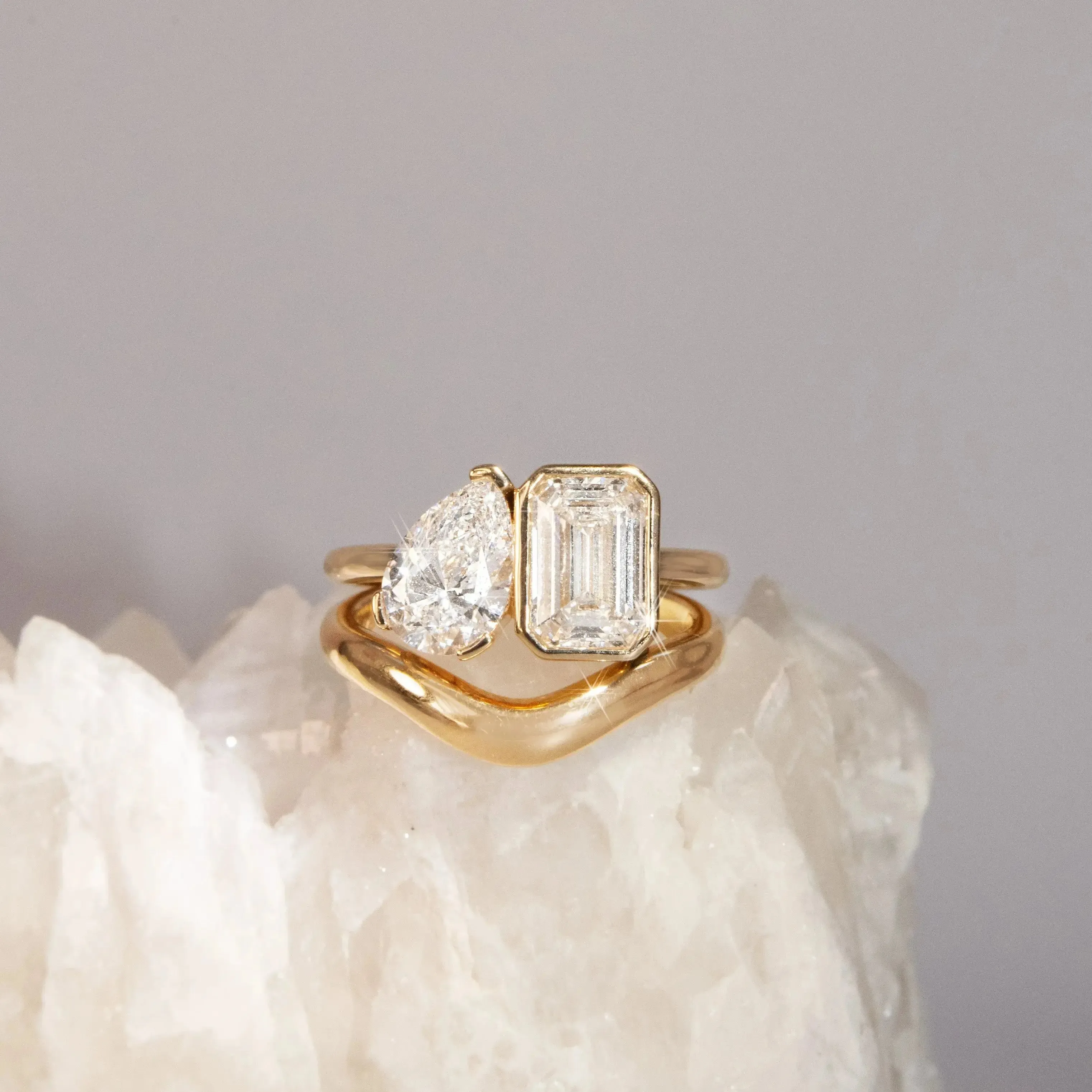 2.5ctw Lab-Created Diamond Inez Engagement Ring sold by Marrow Fine product image thumbnail 4