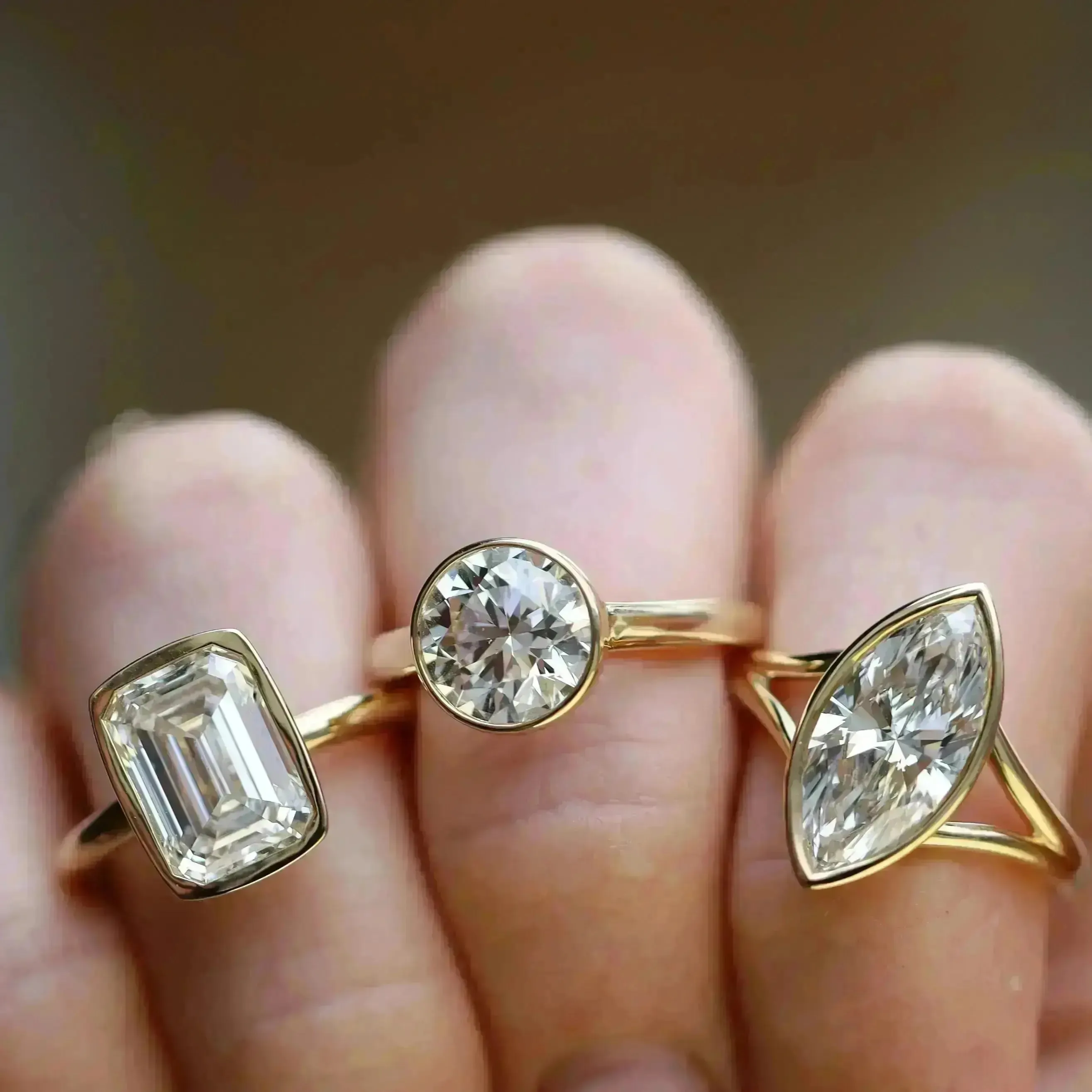 4.15ct Lab-Created Diamond Roxy Engagement Ring sold by Marrow Fine product image thumbnail 2