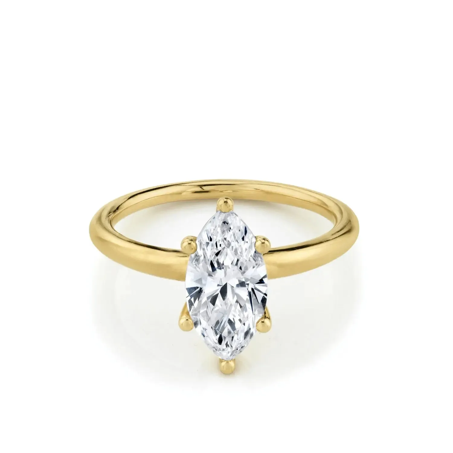The Maeve Marquise Engagement Ring sold by Marrow Fine