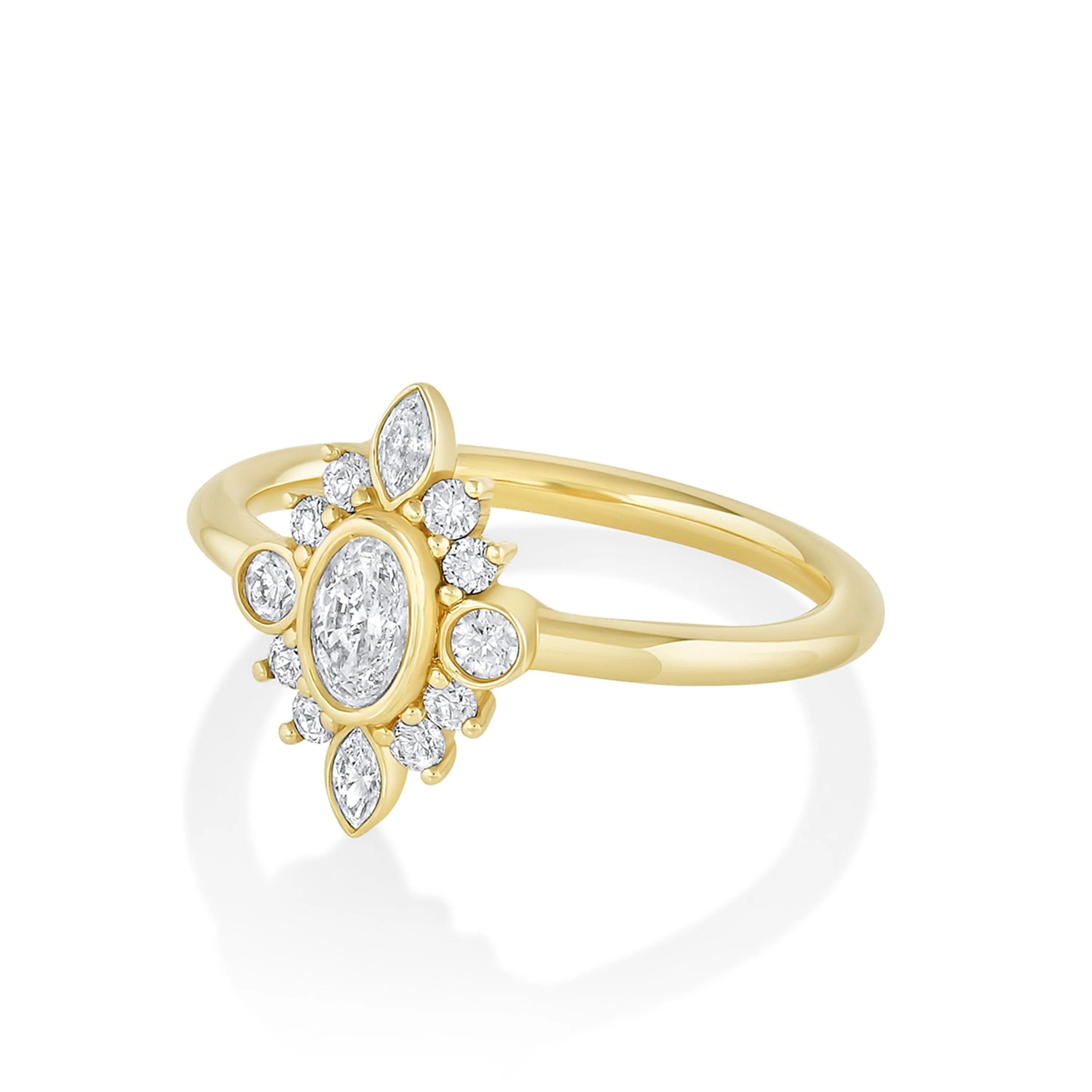 The Scarlette Compass Engagement Ring sold by Marrow Fine product image thumbnail 2