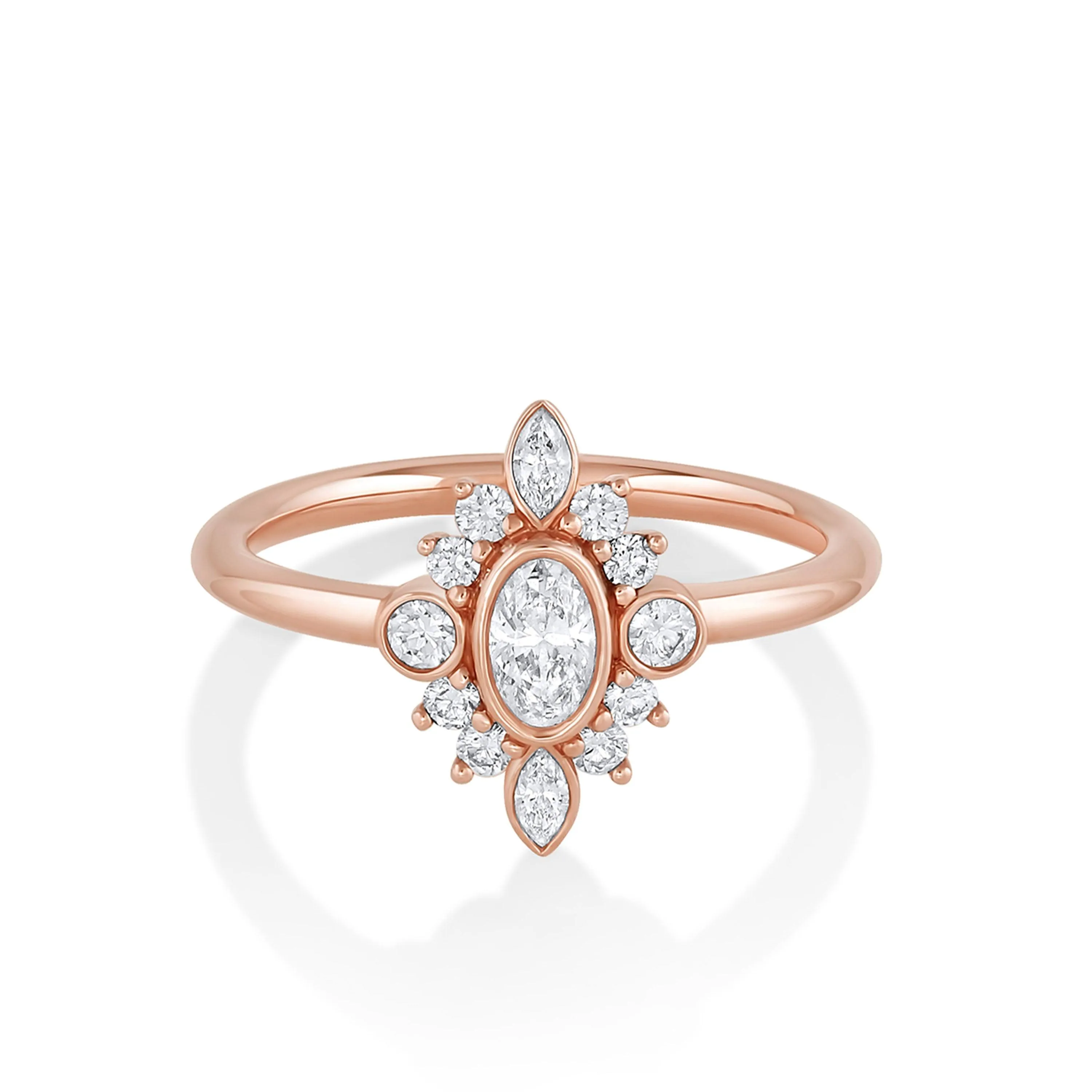 The Scarlette Compass Engagement Ring sold by Marrow Fine product image thumbnail 4