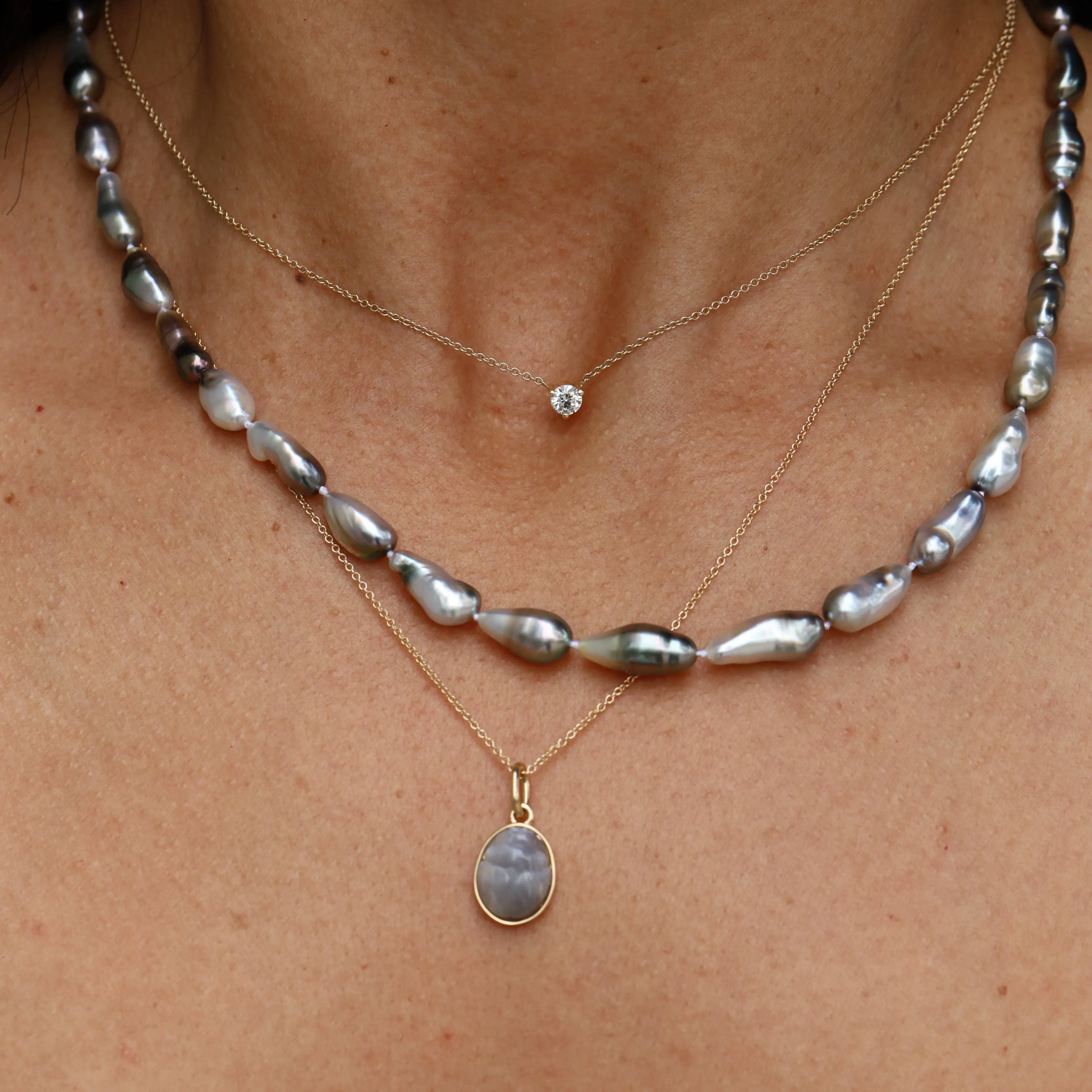 Tahitian Keshi Pearls sold by Marrow Fine product image thumbnail 2