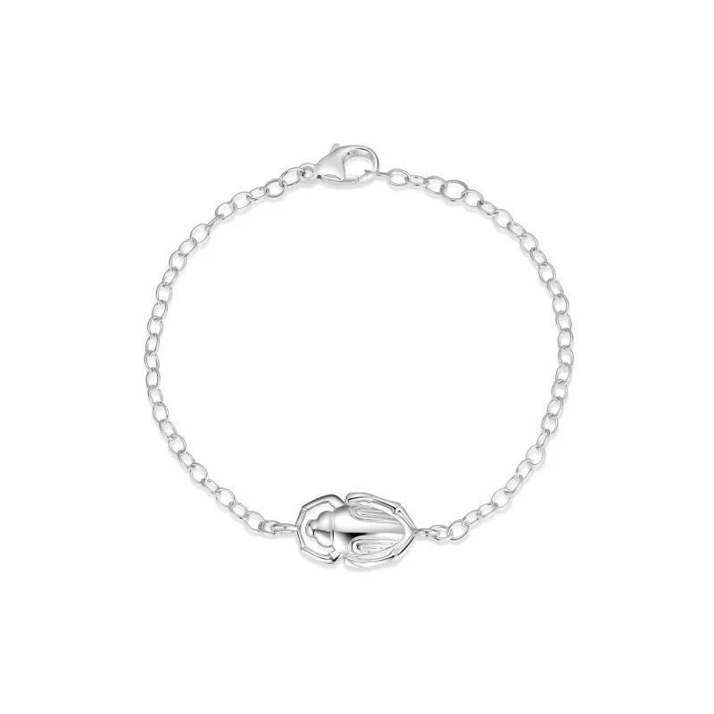 Scarab Protection Bracelet made by Marrow Fine