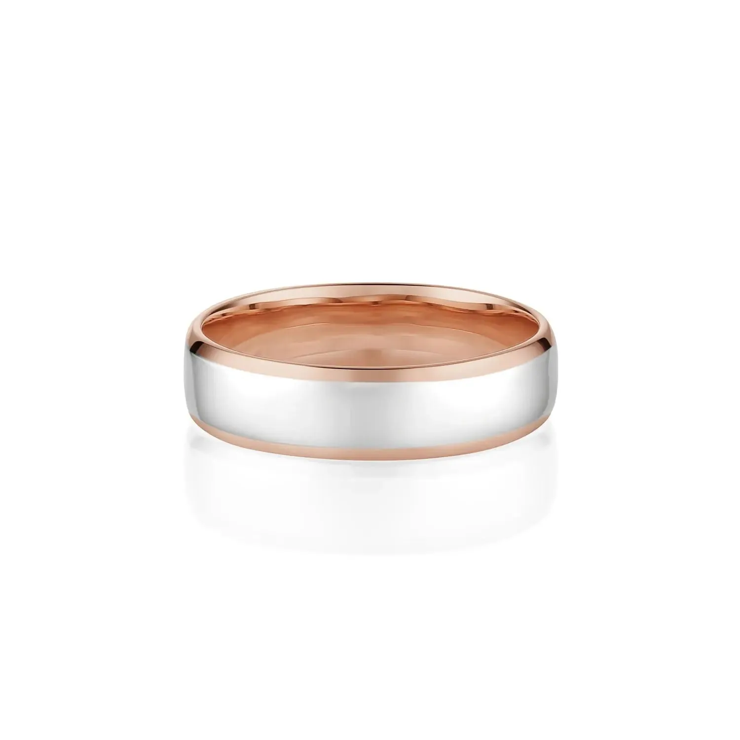 Two-Tone Men's Band sold by Marrow Fine product image thumbnail 3