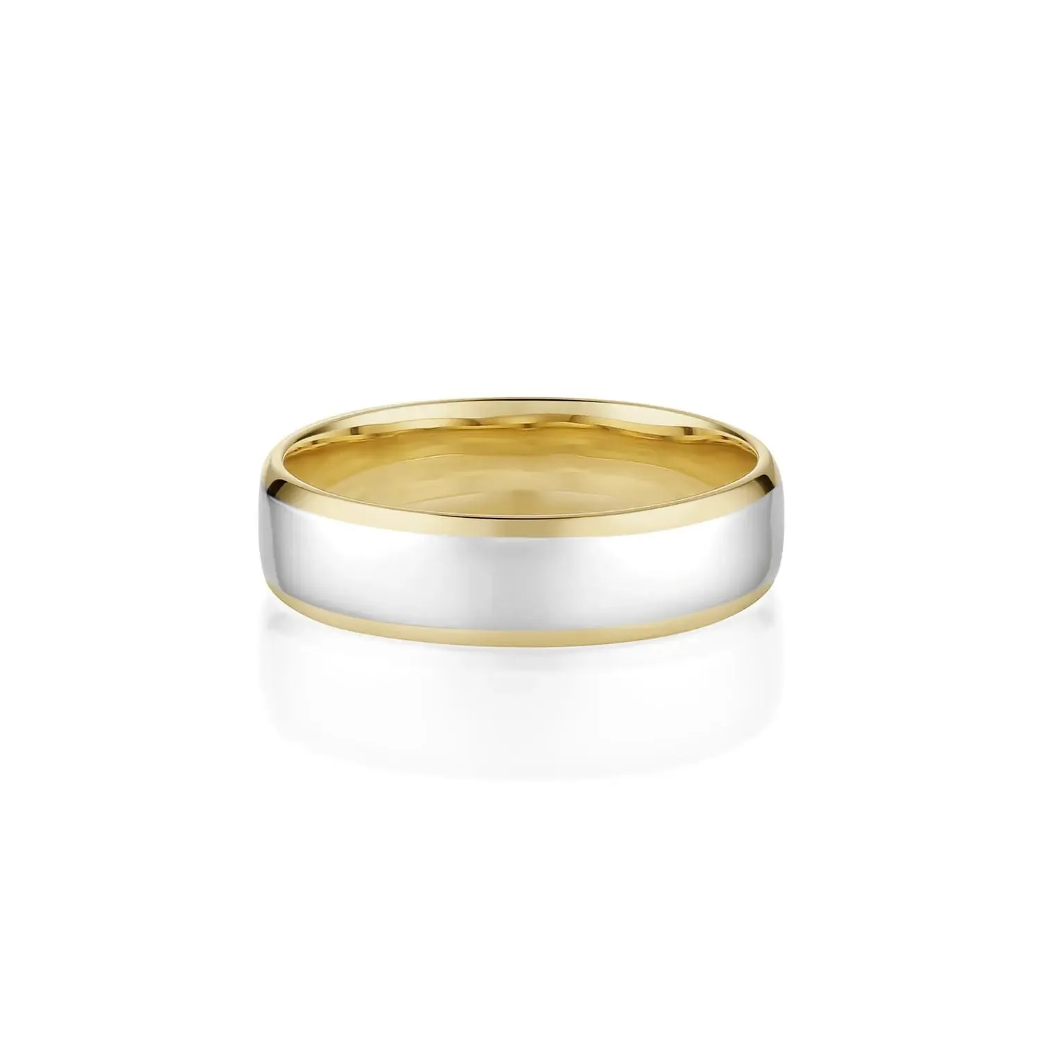 Two-Tone Men's Band sold by Marrow Fine