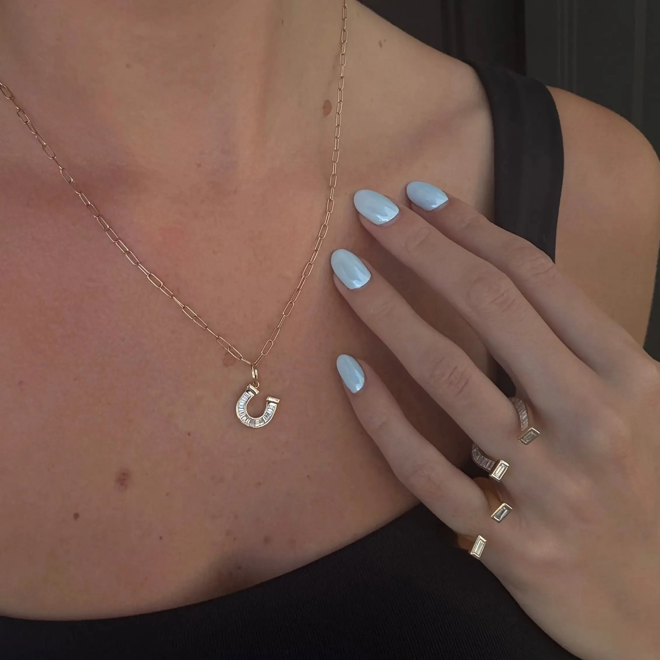 Lucky Horseshoe Charm sold by Marrow Fine product image thumbnail 5