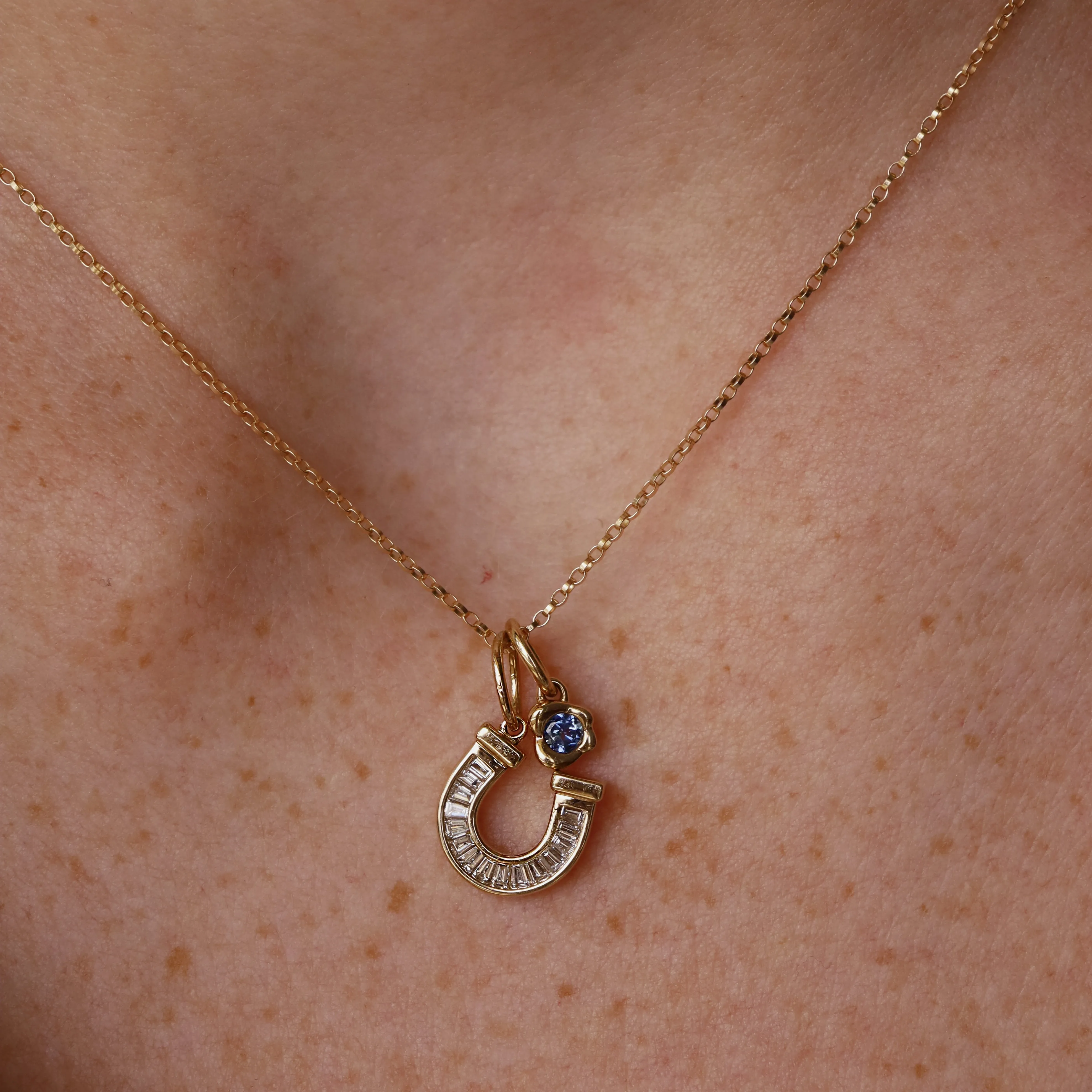 Lucky Horseshoe Charm sold by Marrow Fine product image thumbnail 4
