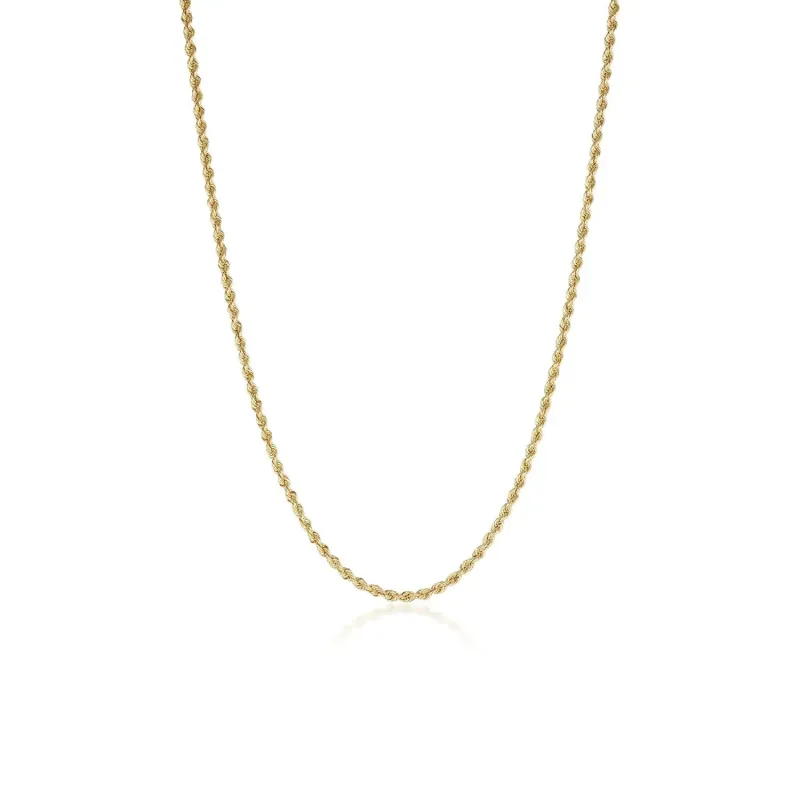 2mm Light Rope Chain made by Marrow Fine
