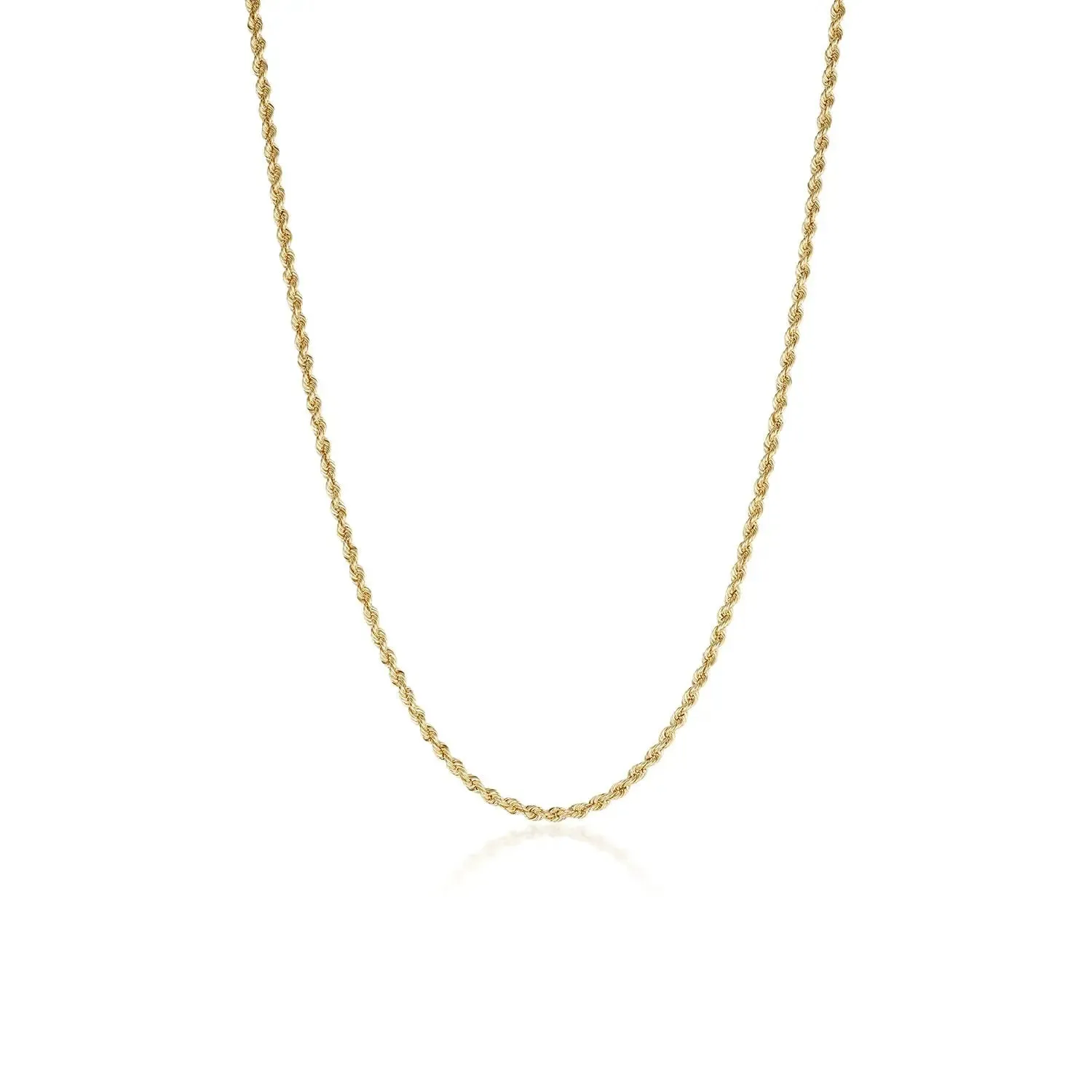 2mm Light Rope Chain sold by Marrow Fine