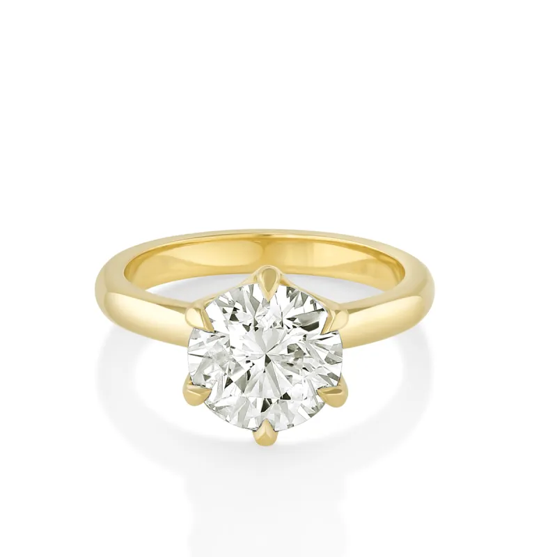 3.02ct White Diamond Camille Engagement Ring sold by Marrow Fine