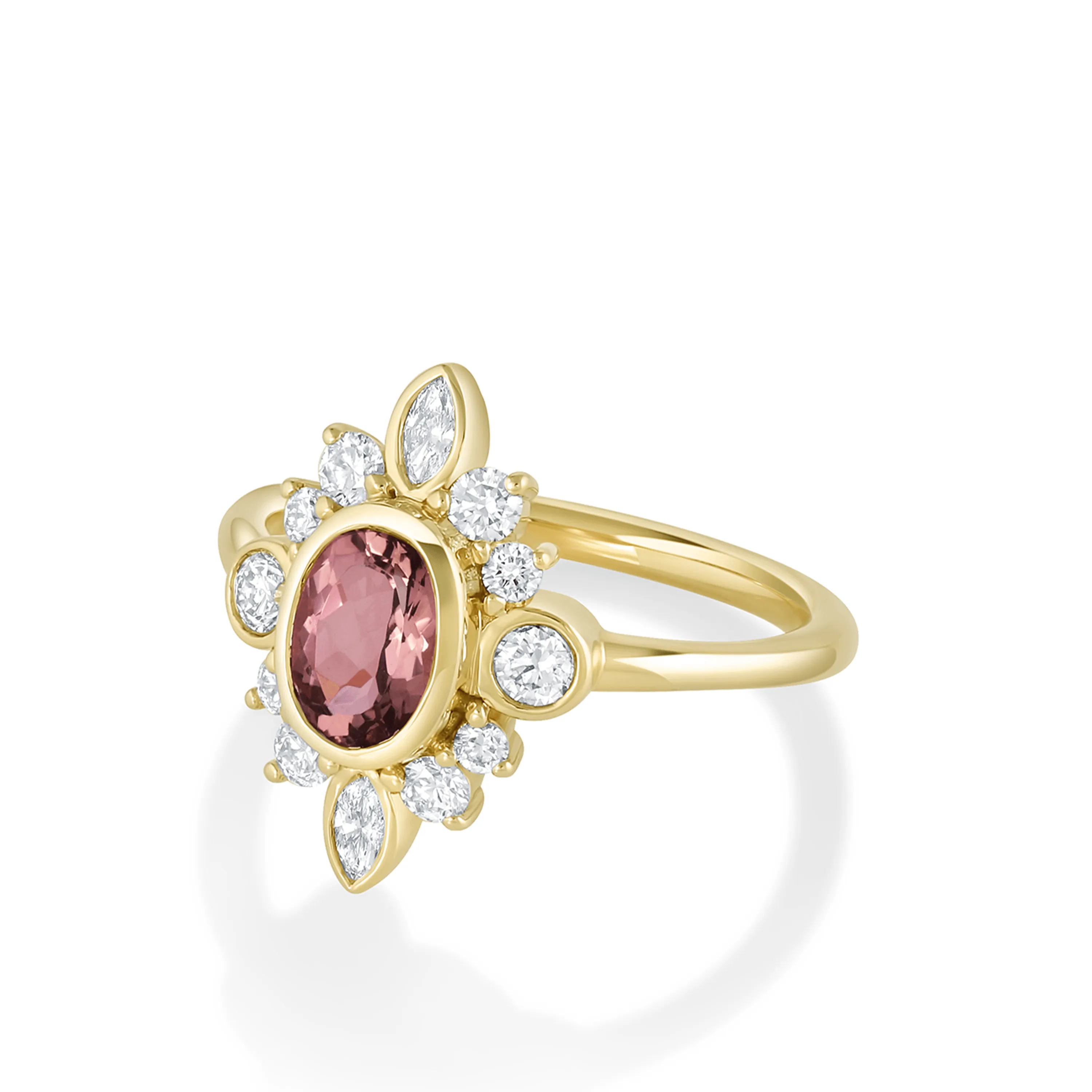 1.14ct Imperial Topaz Compass Ring sold by Marrow Fine product image thumbnail 2