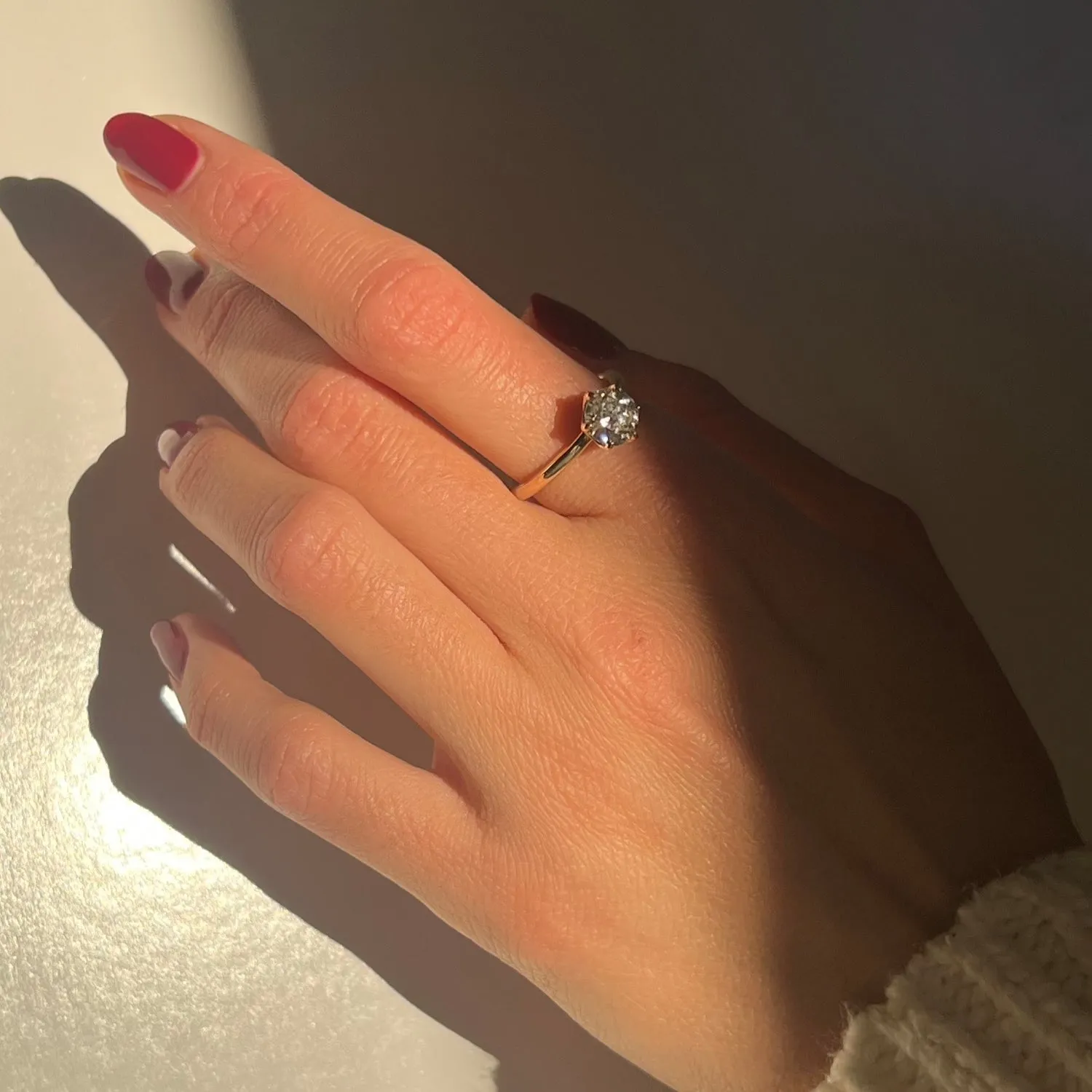 1.65ct Old Mine Camille Ring sold by Marrow Fine product image thumbnail 4