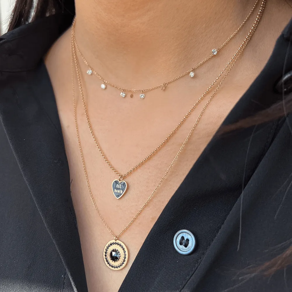 Dainty Diamond Choker sold by Marrow Fine product image thumbnail 4