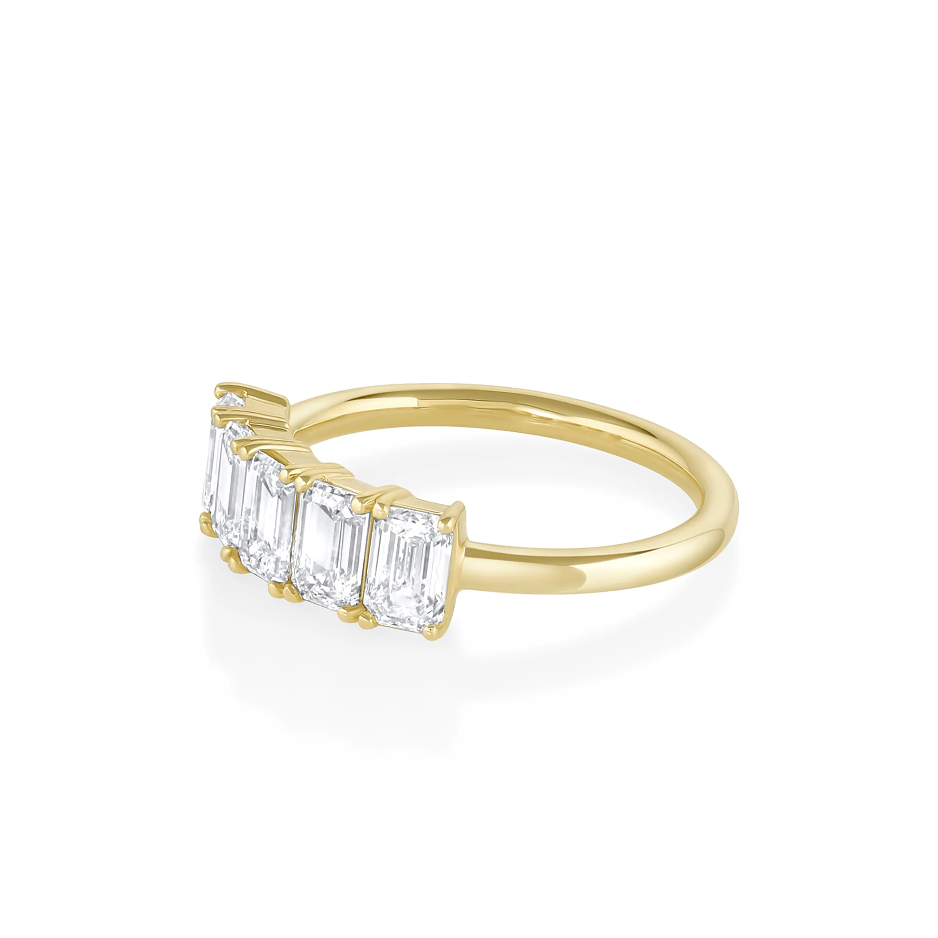 XL Esmé Emerald Cut Band sold by Marrow Fine product image thumbnail 2