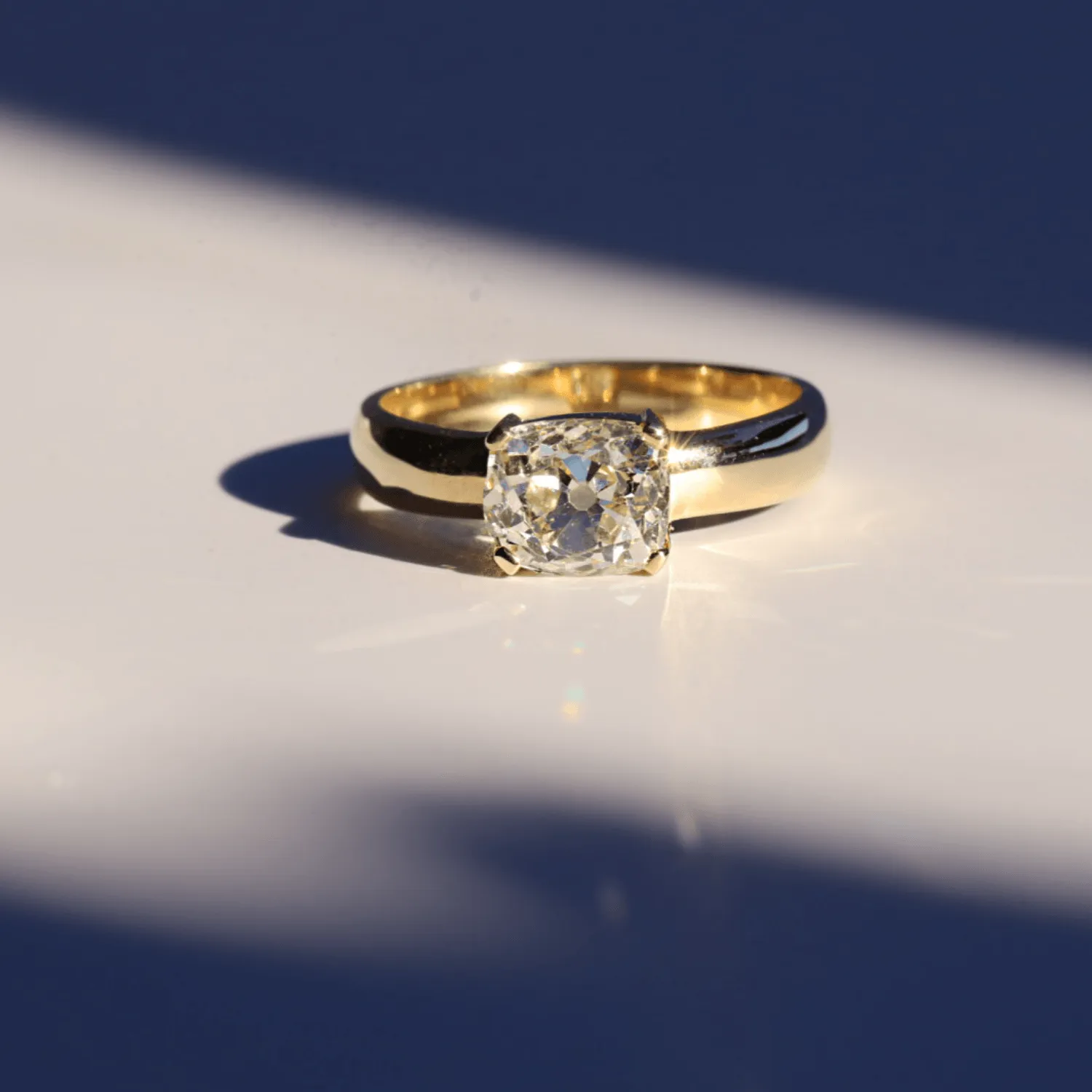 2.00ct Old Mine Elodie Ring sold by Marrow Fine product image thumbnail 3