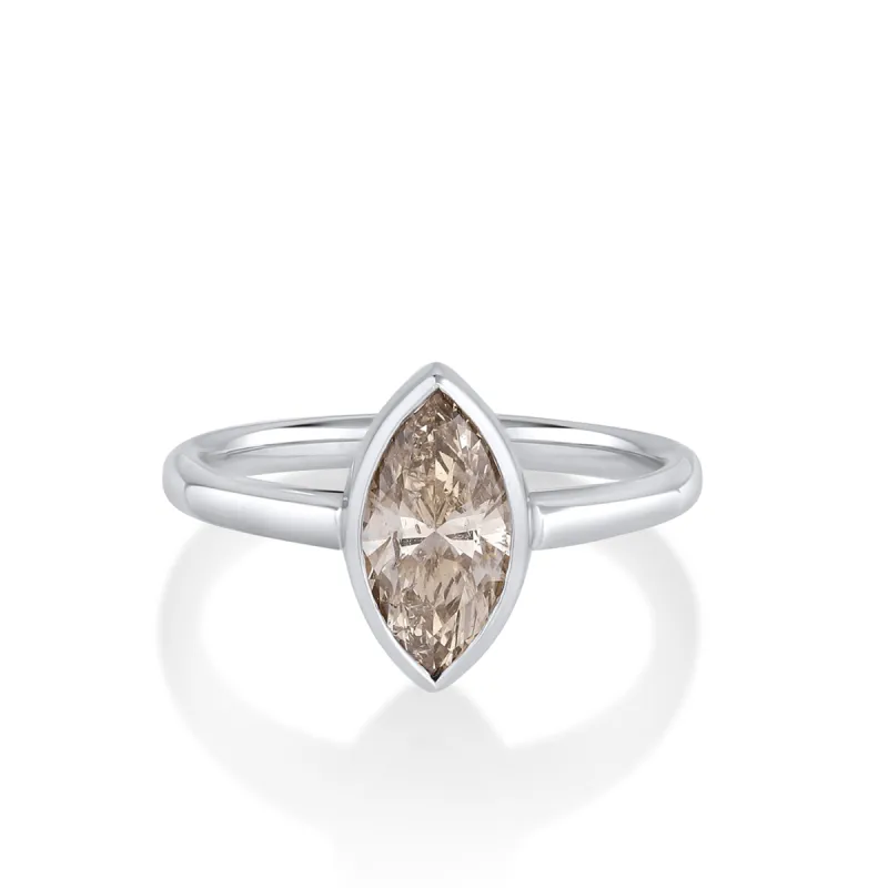1.05ct Champagne Diamond Helene Ring sold by Marrow Fine