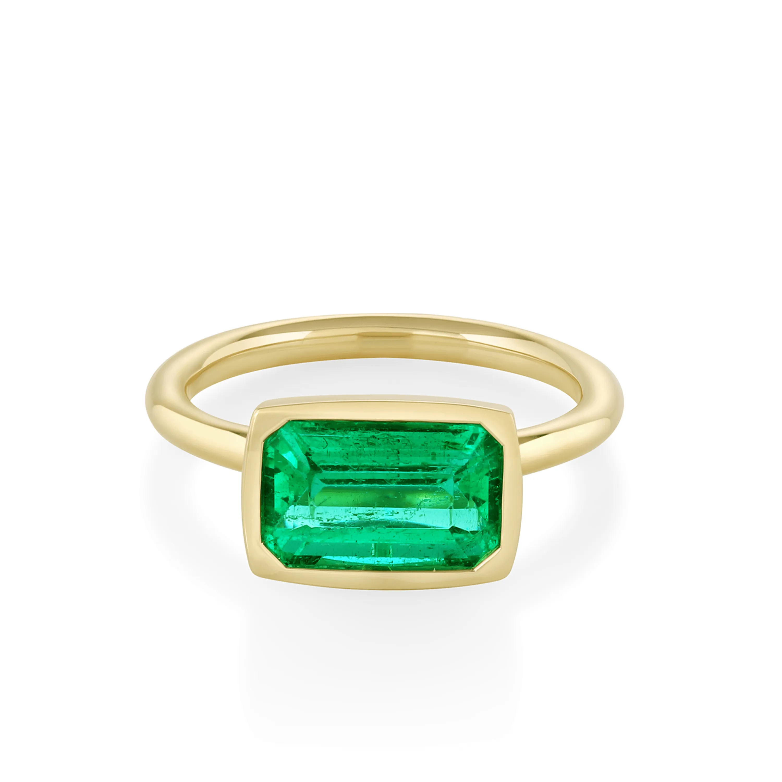 2.92ct Emerald Roxy Ring sold by Marrow Fine