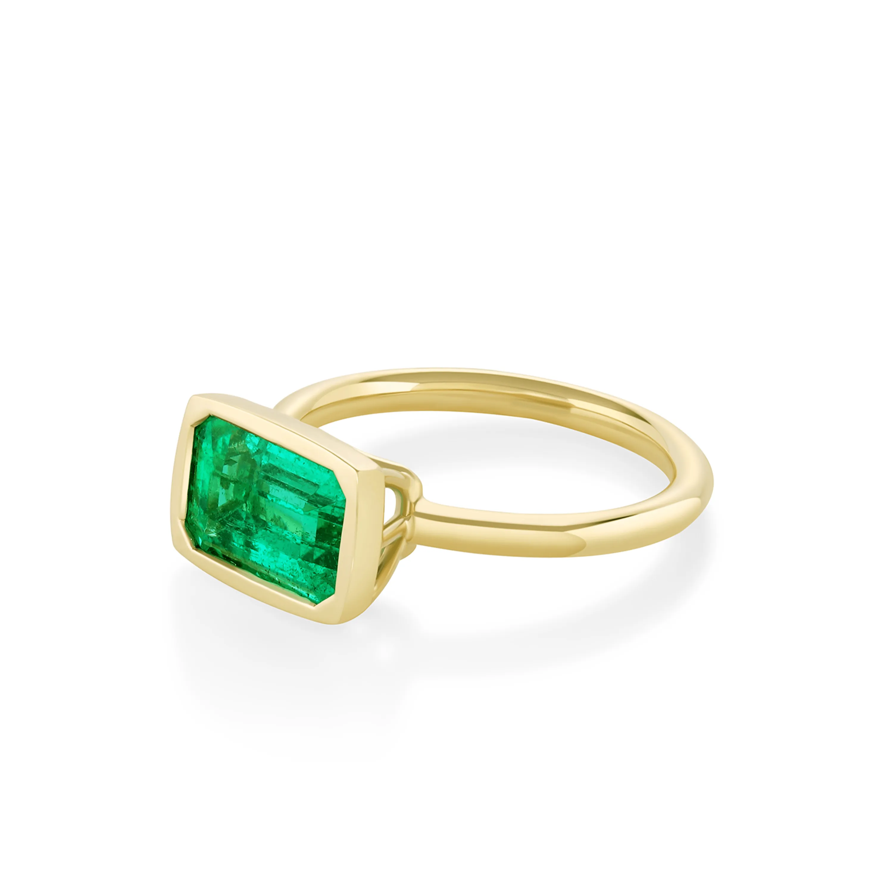 2.92ct Emerald Roxy Ring sold by Marrow Fine product image thumbnail 2