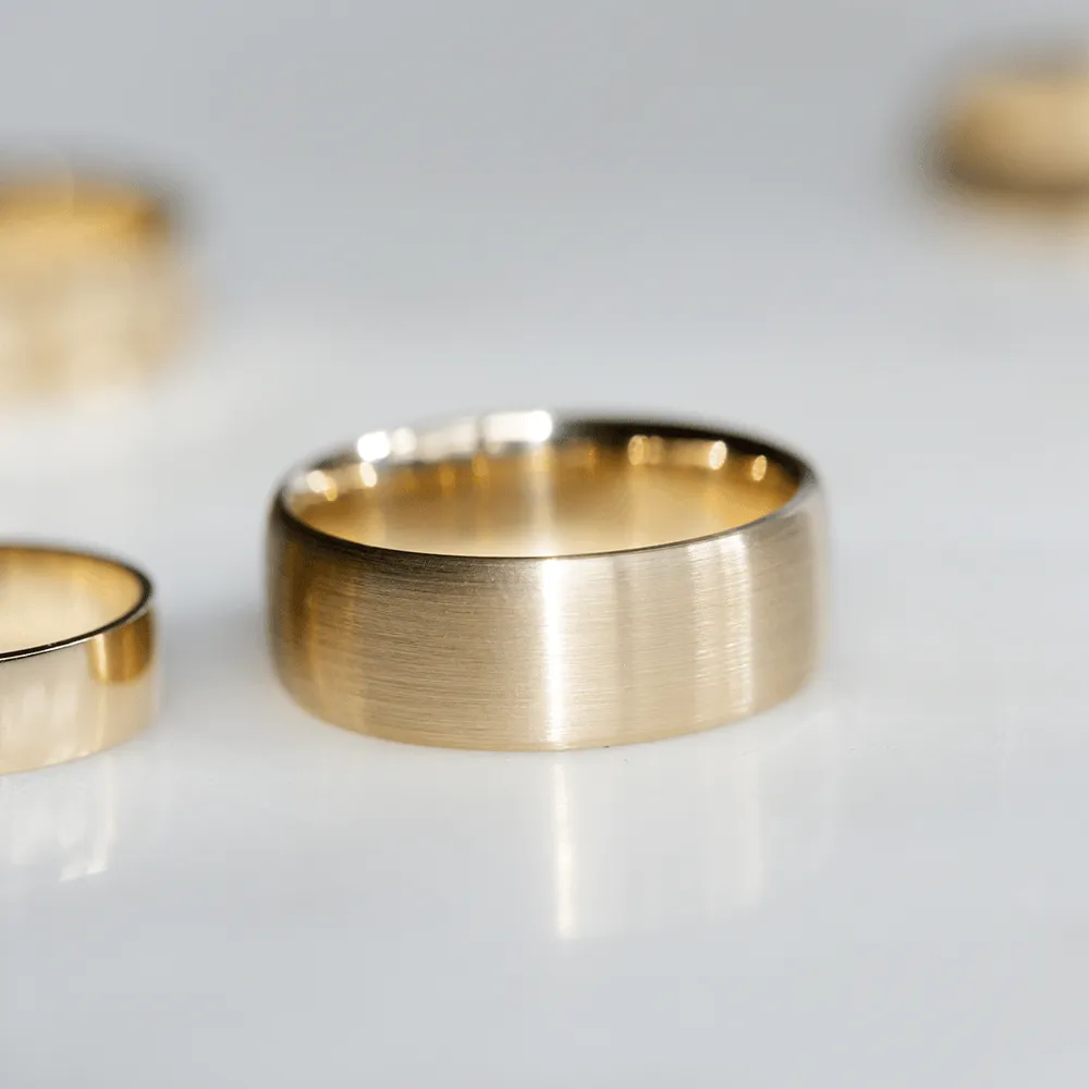 Beau Brushed Men's Band sold by Marrow Fine product image thumbnail 4