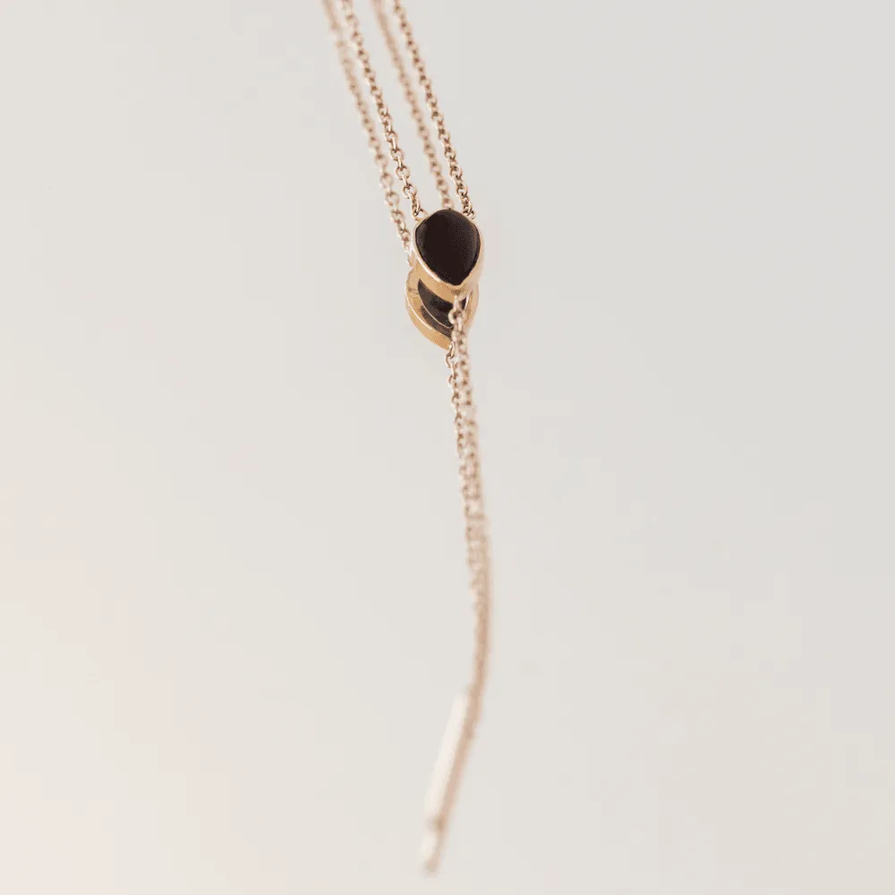 Black Onyx Stillwater Lariat sold by Marrow Fine product image thumbnail 5