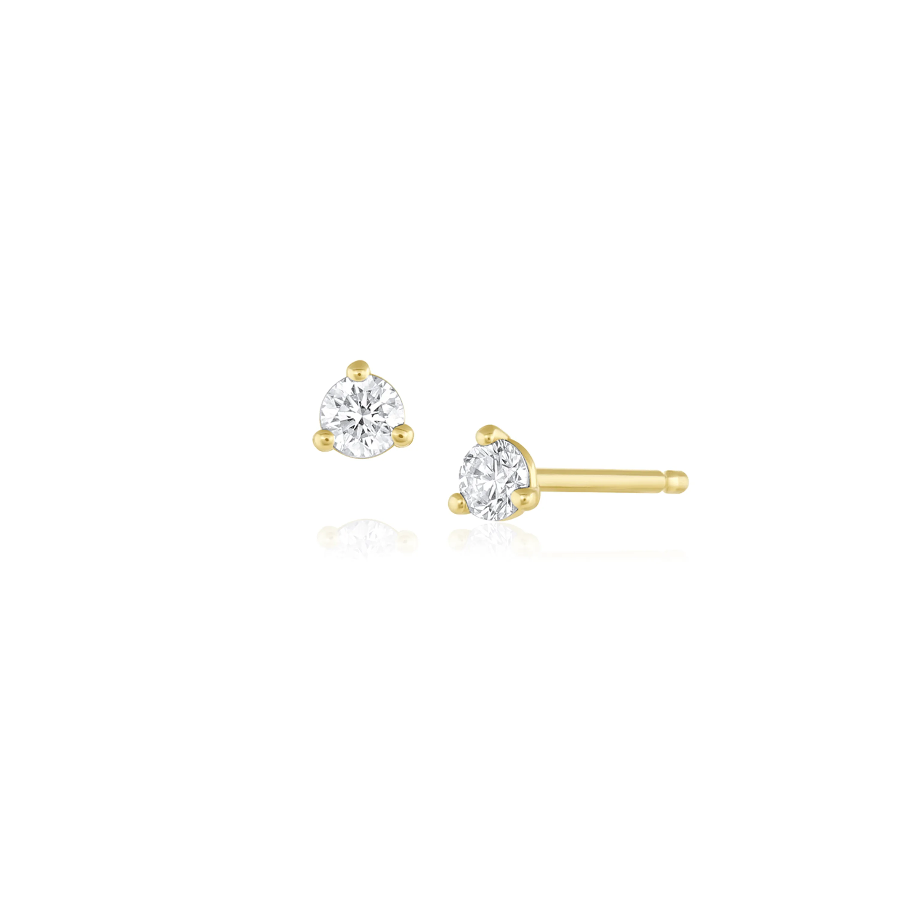 .12ct Dainty Diamond Studs sold by Marrow Fine