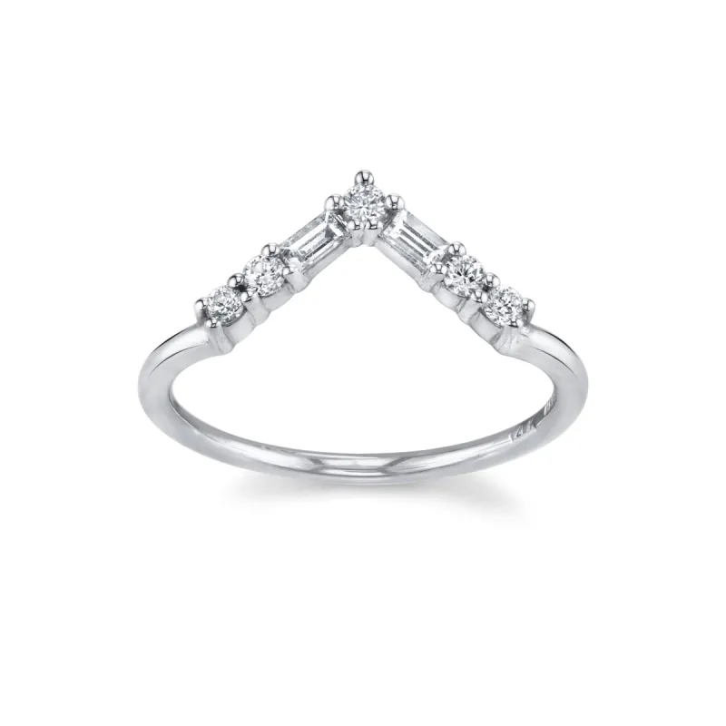 White Diamond Jaclyn Band sold by Marrow Fine