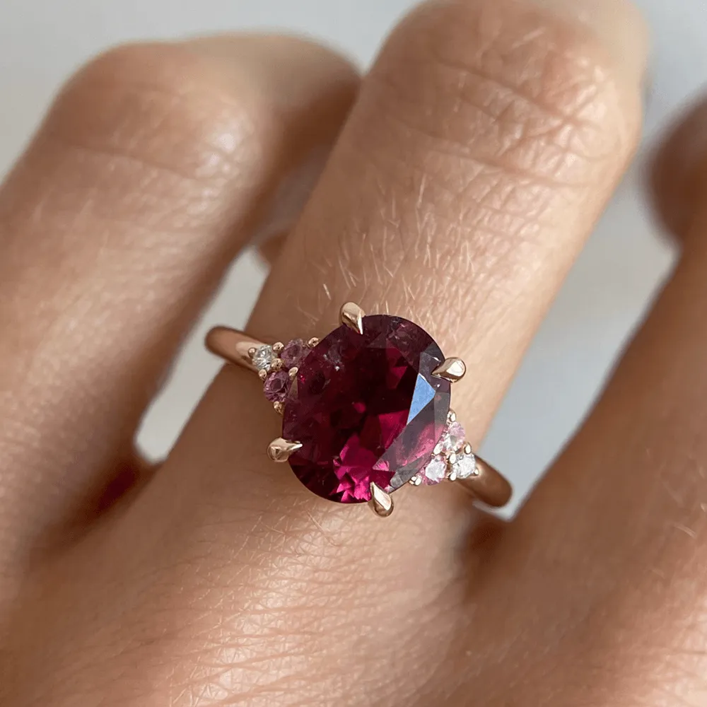 2.70ct Rubellite Tourmaline Ring sold by Marrow Fine product image thumbnail 3