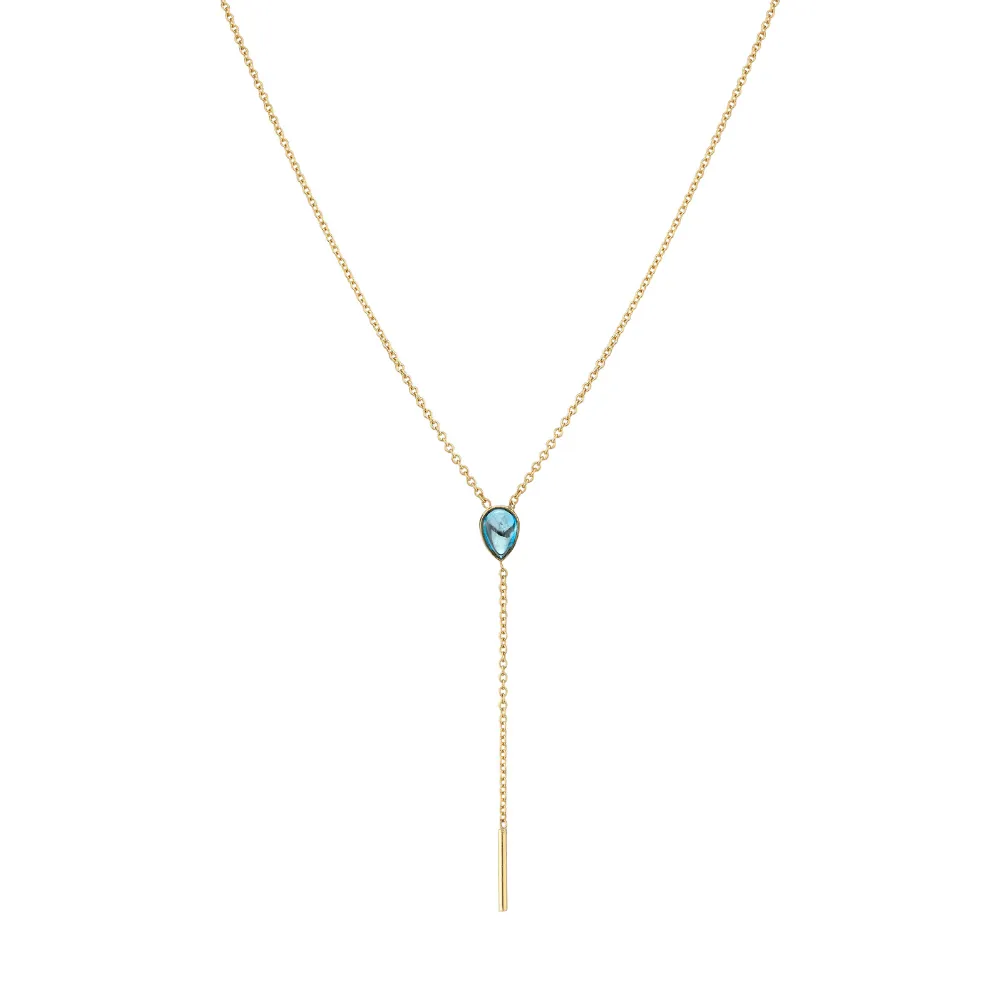 London Topaz Stillwater Lariat sold by Marrow Fine