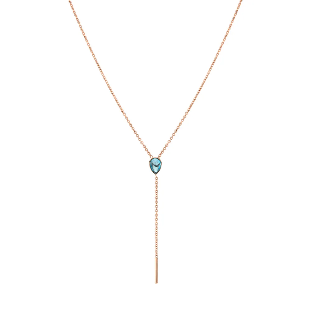 London Topaz Stillwater Lariat sold by Marrow Fine product image thumbnail 3
